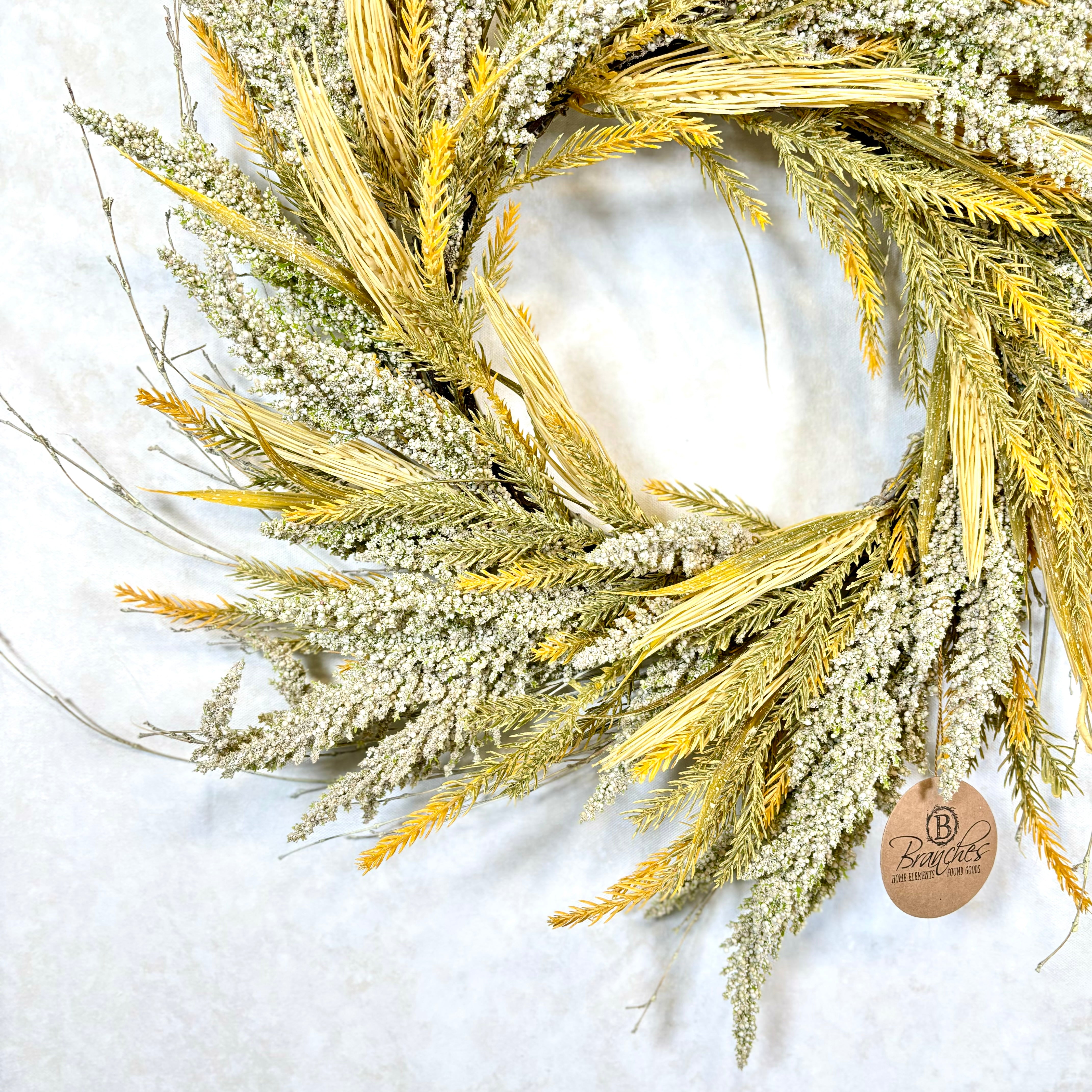 Heather Cream Wreath