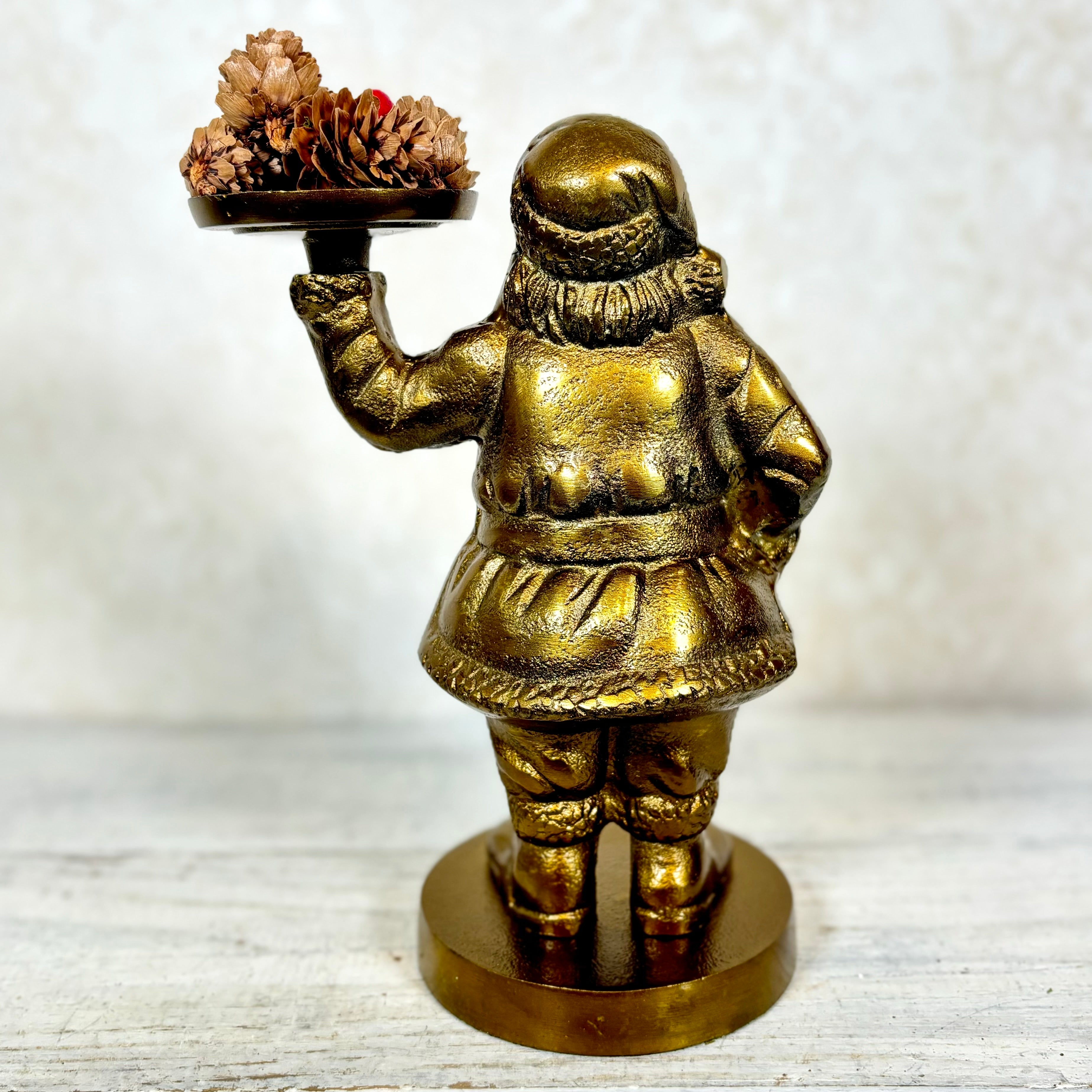 Saint Nick Brass Figurine