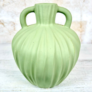 Thayer Green Budvase with Handles