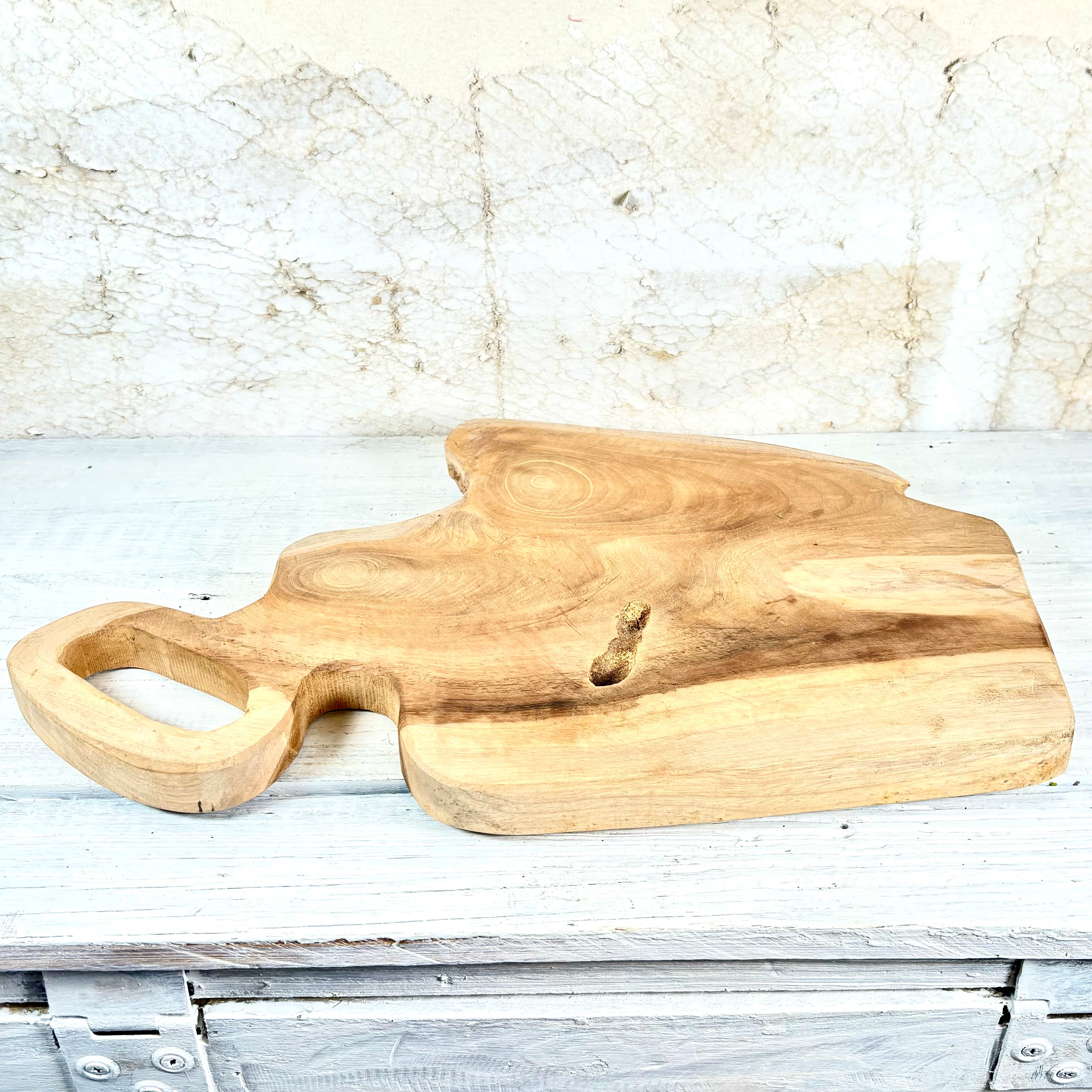 Unusual Free Form Wooden Cutting Board