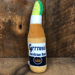 Dog Toy Grrona Mexican Beer Bottle