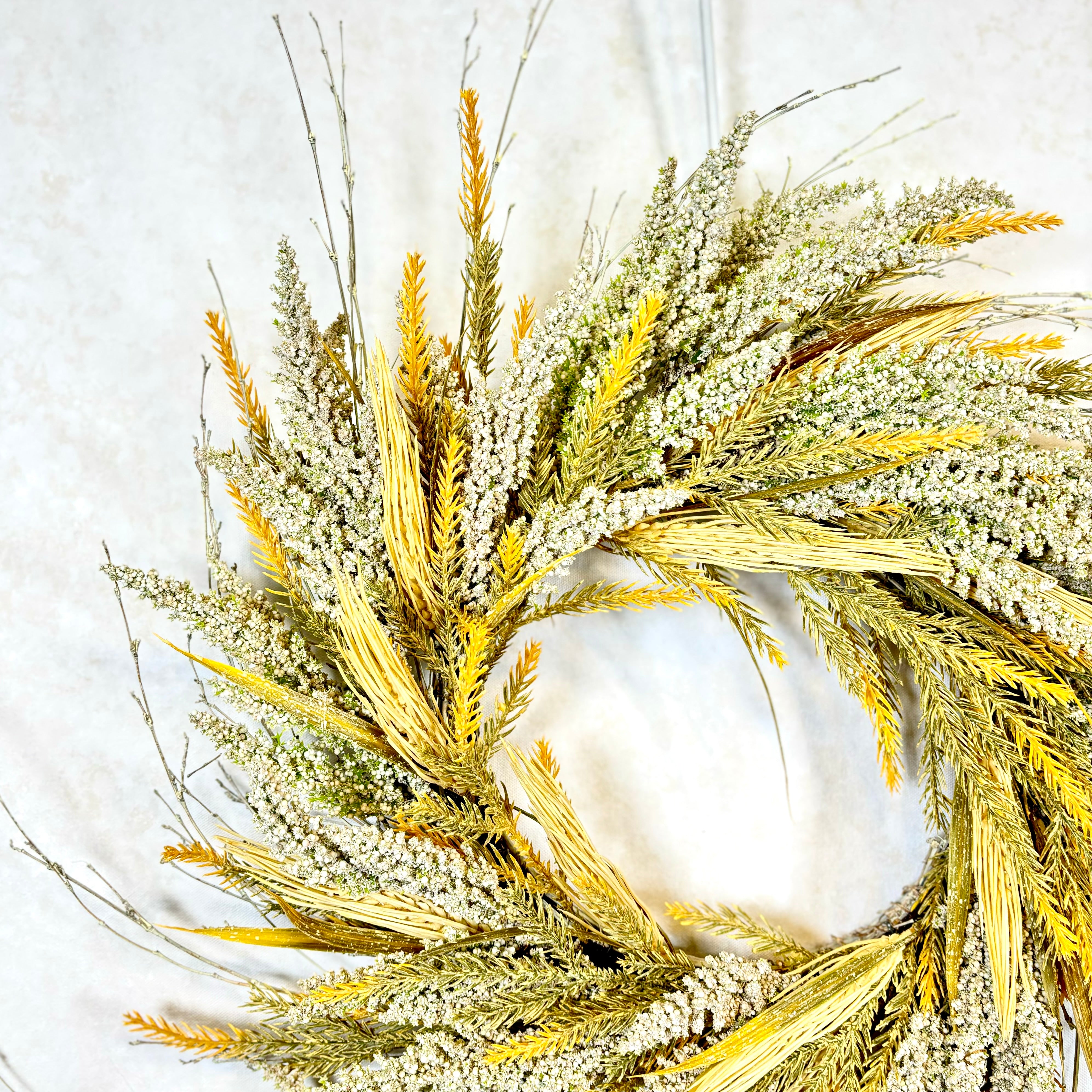 Heather Cream Wreath