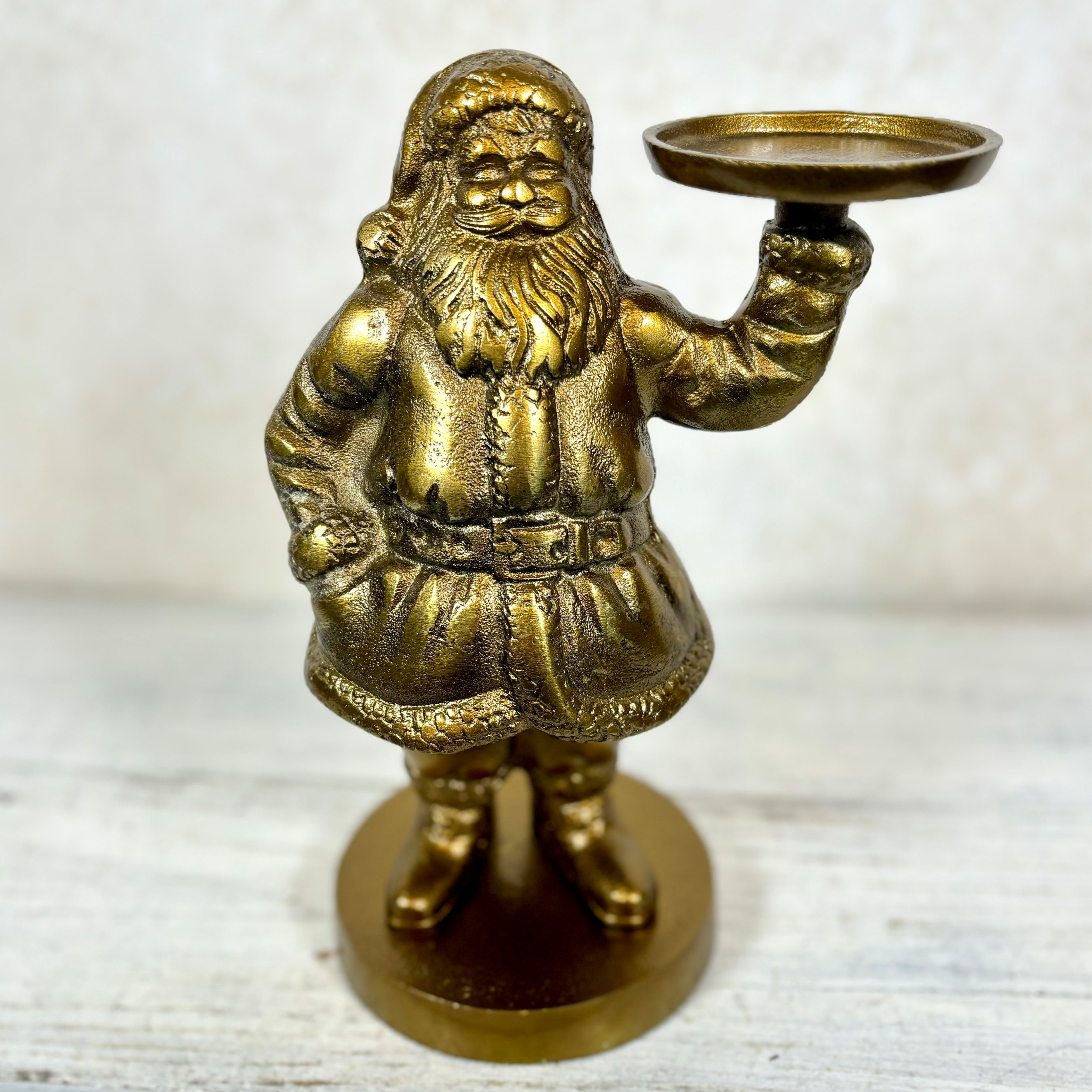 Saint Nick Brass Figurine