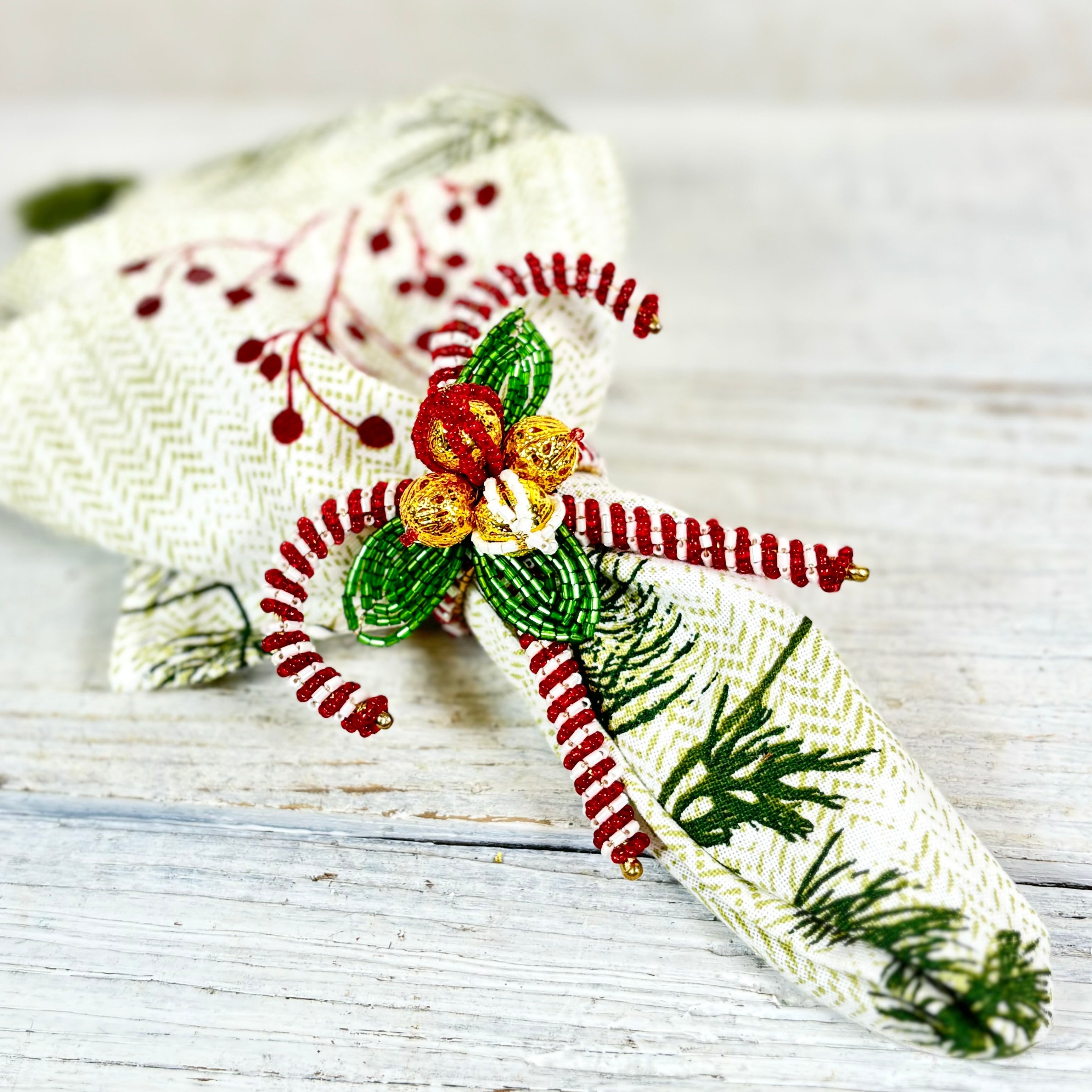 Candy Cane Napkin Ring