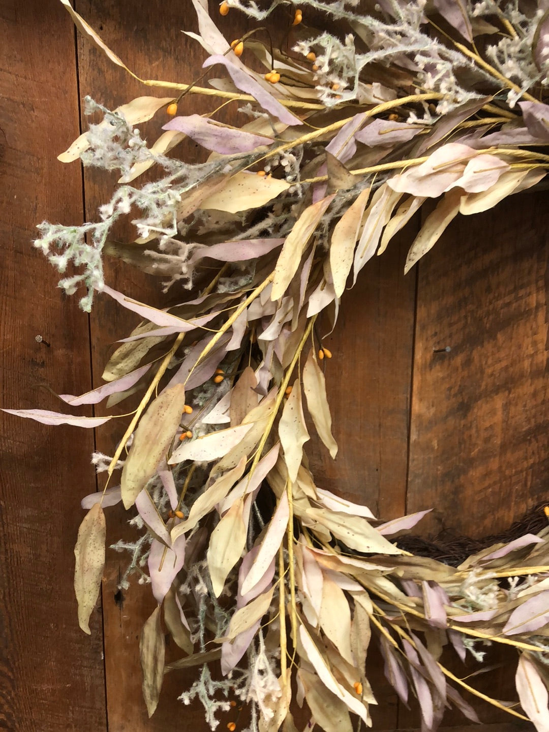 Dried Olive Leaf Wreath