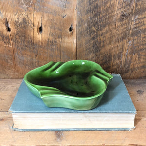 MCM Green Ceramic Trivet Dish