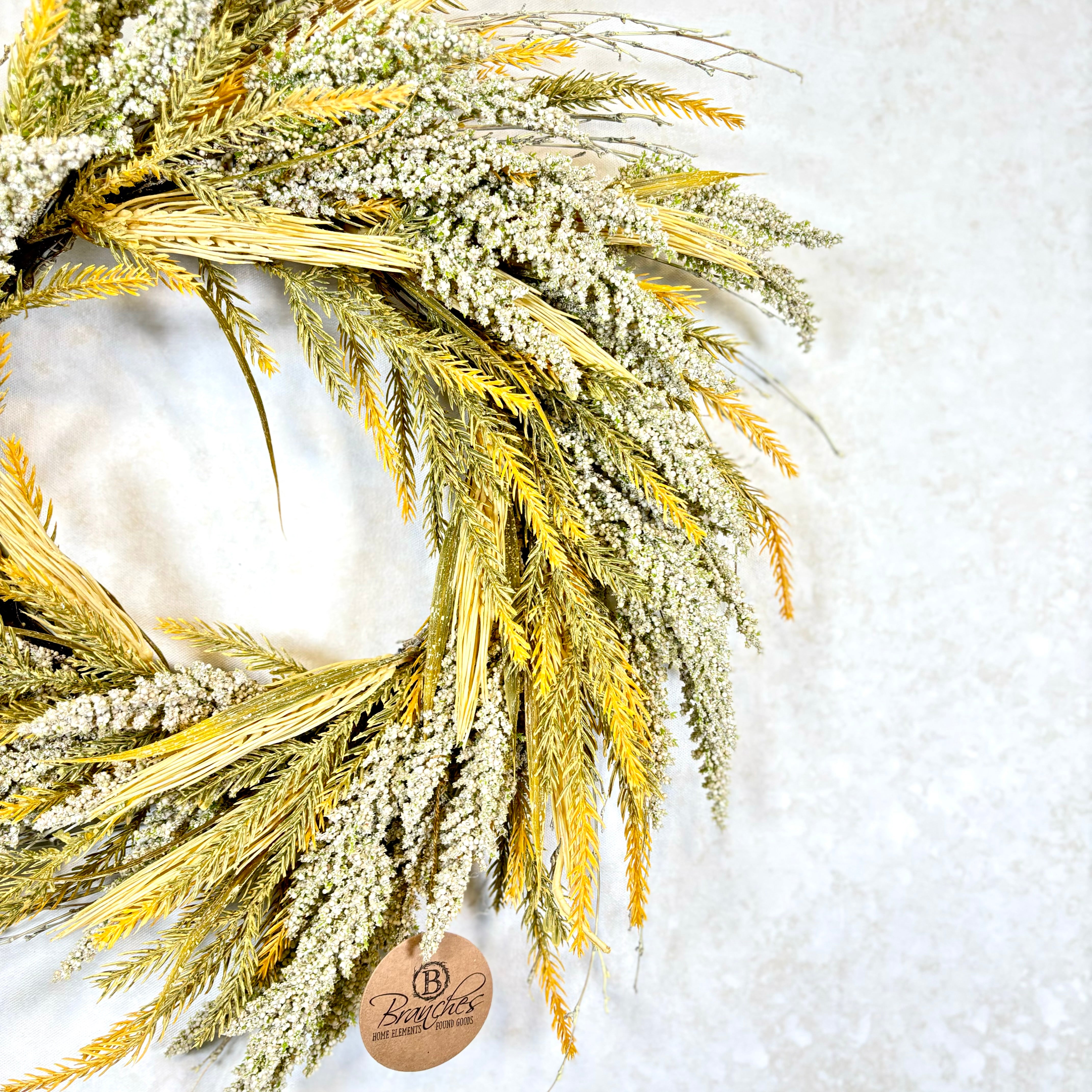 Heather Cream Wreath