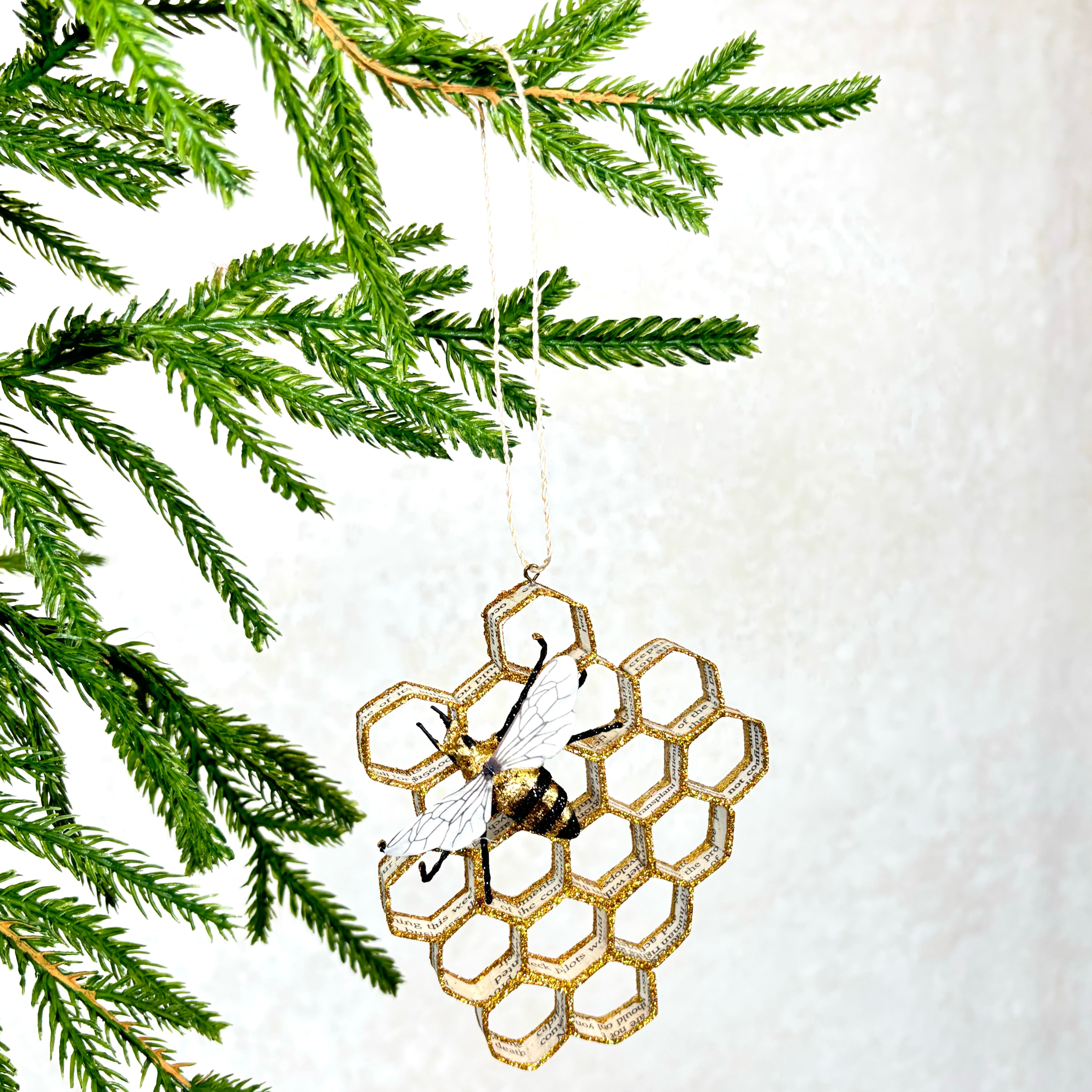 Paper Honeycomb Paper Mache Ornament