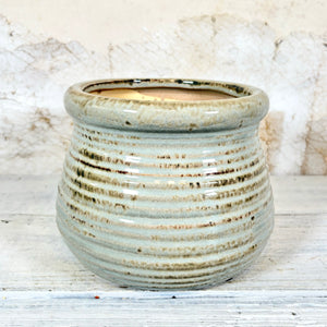 Ribbed Terracotta Pot