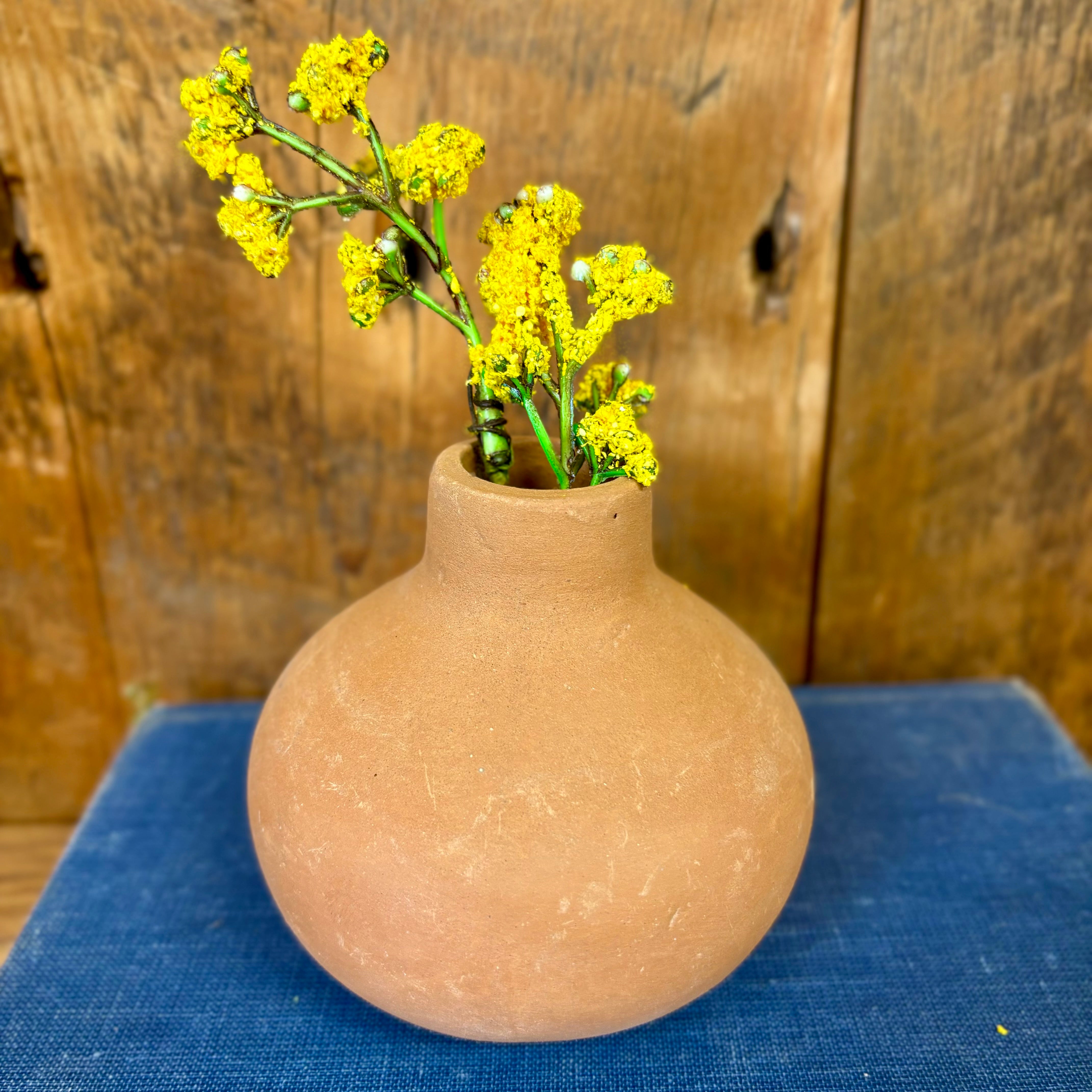 3.5" Mini Terracotta Vase