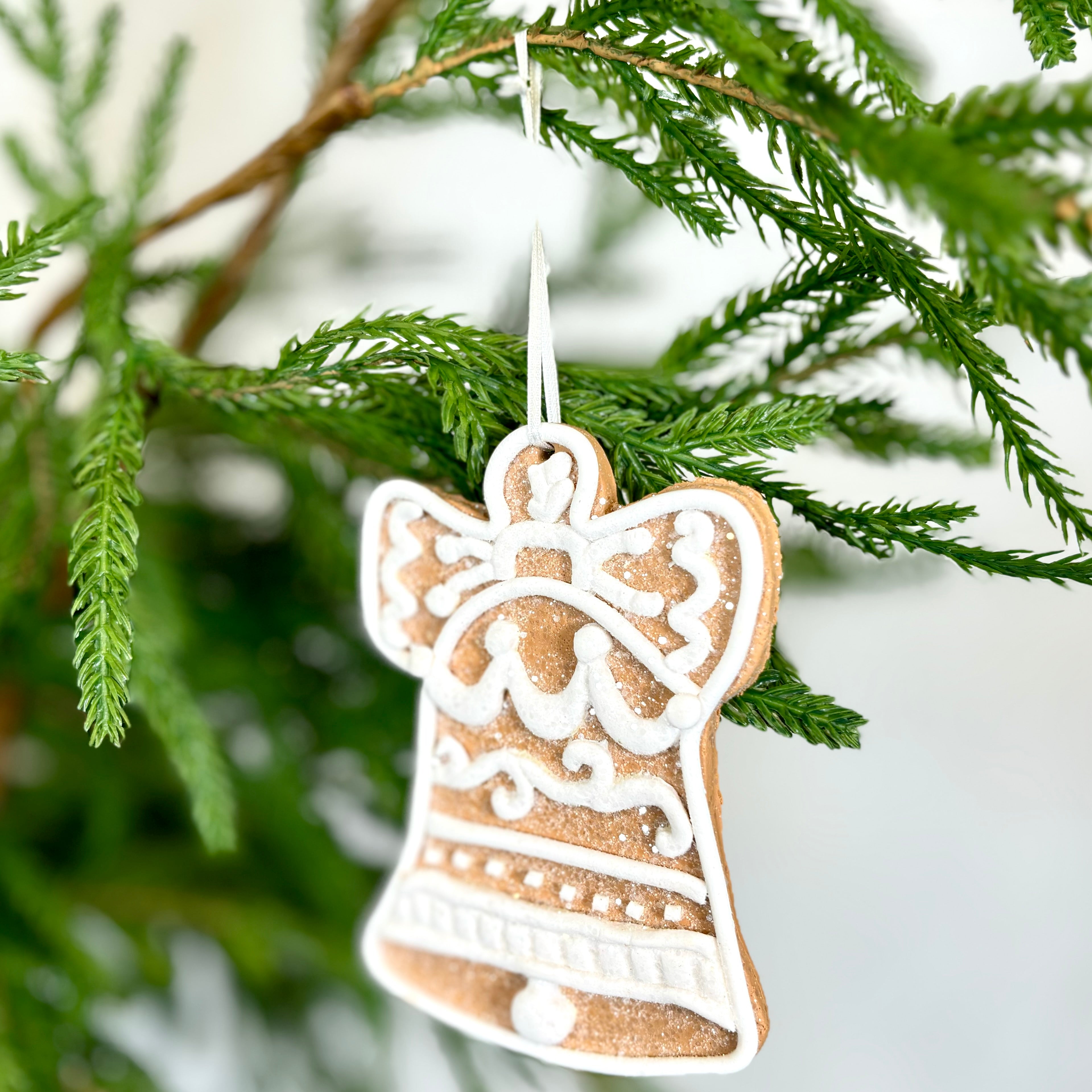 Bell Gingerbread Ornament