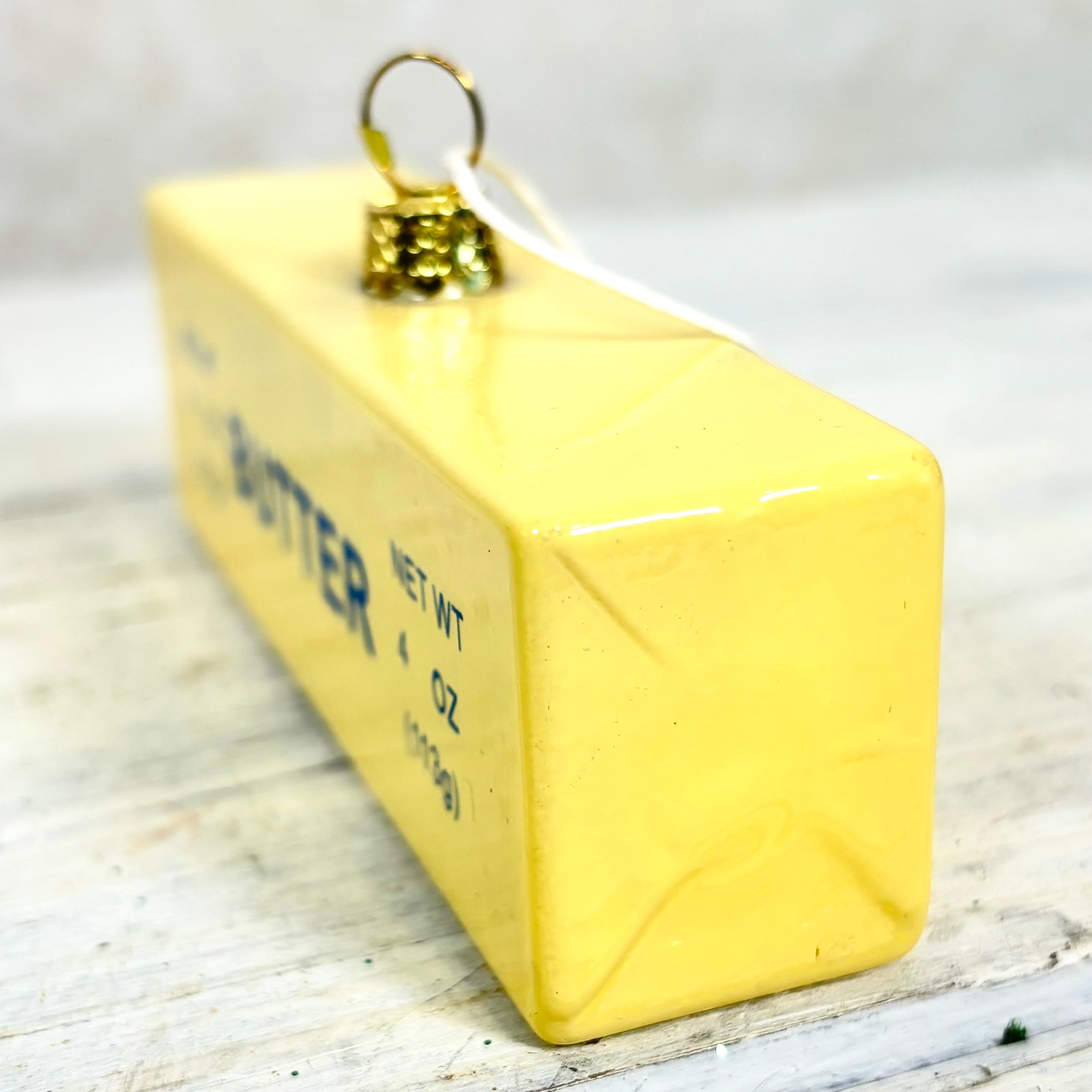 Stick of Butter Glass Ornament