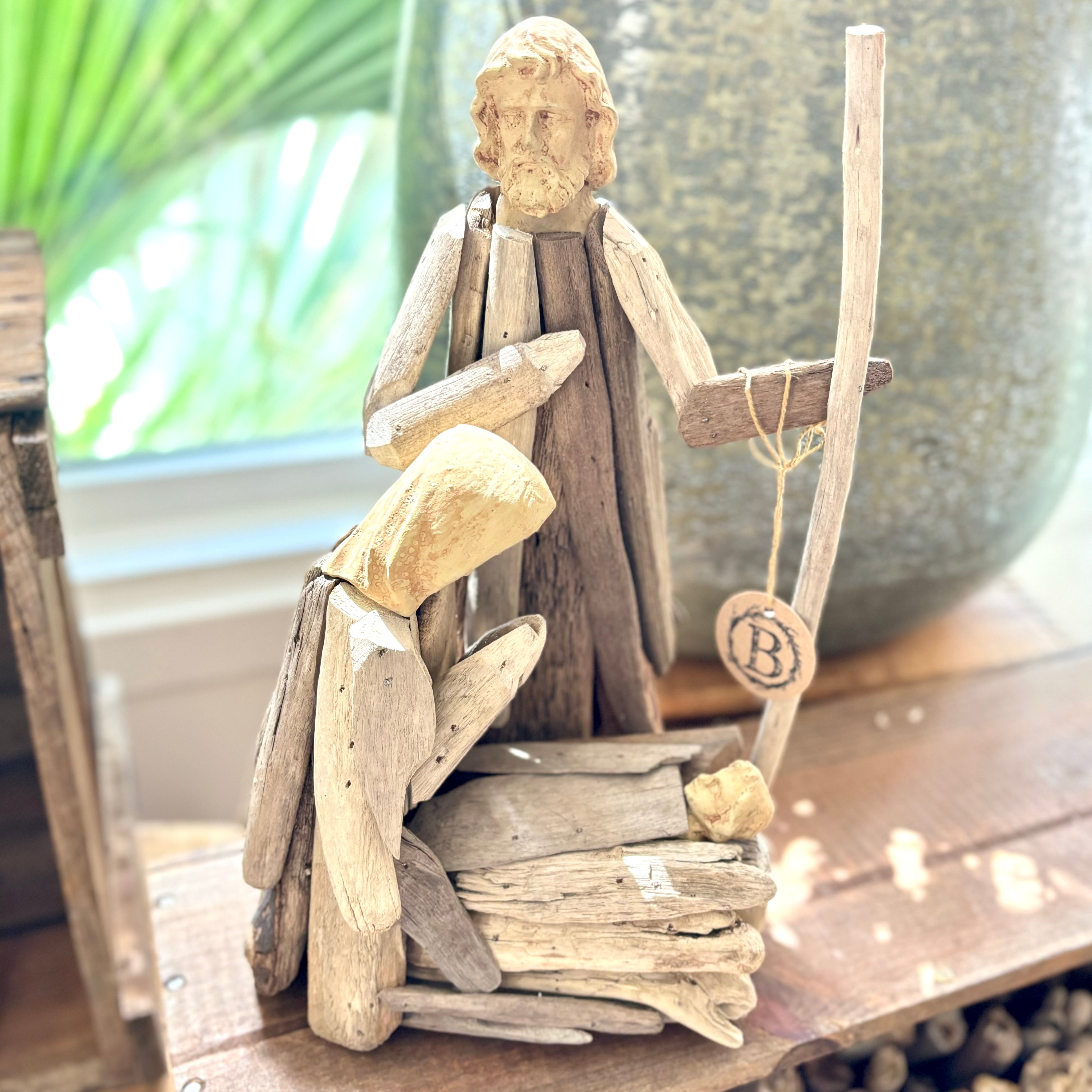 Driftwood Holy Family