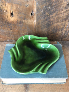 MCM Green Ceramic Trivet Dish