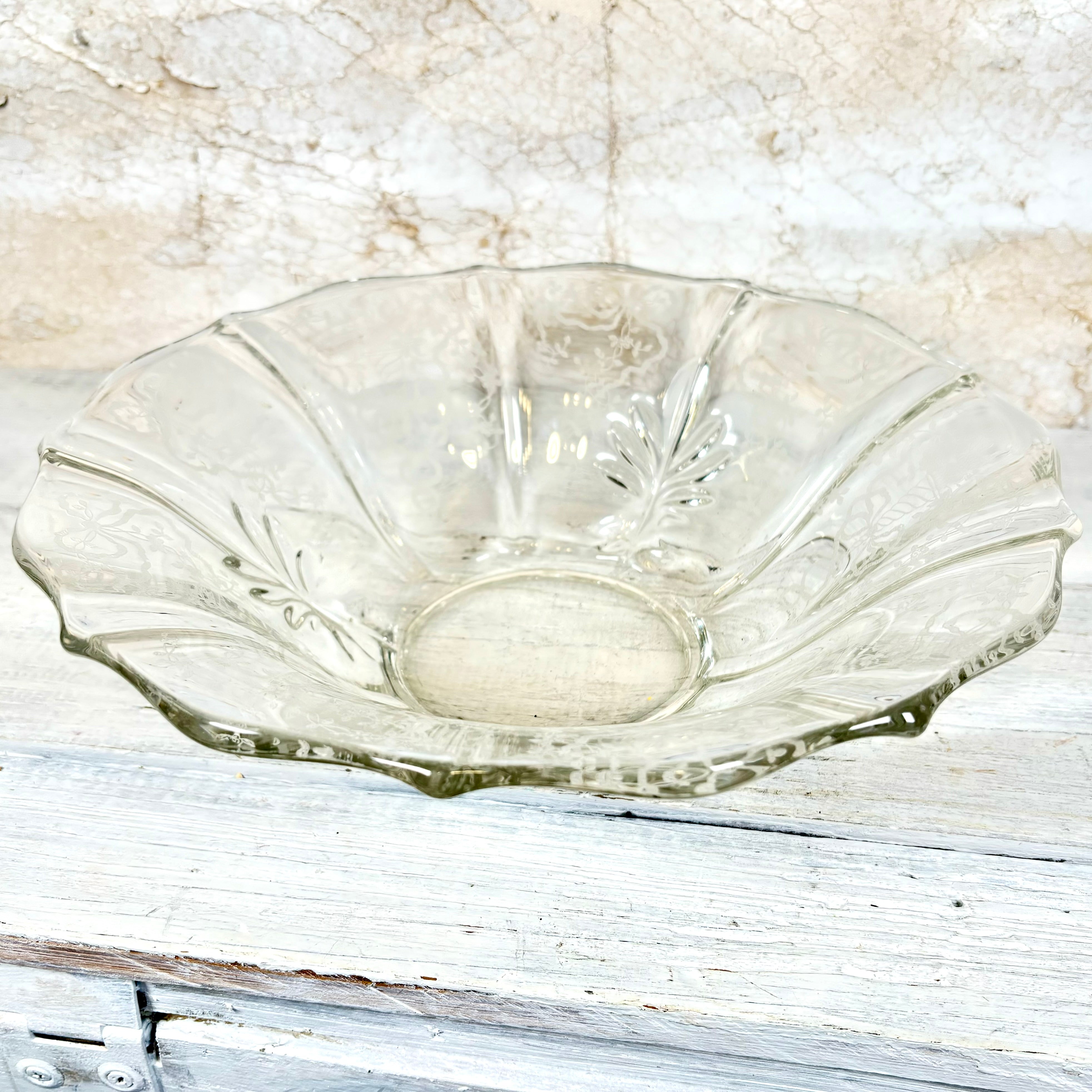 Fostoria Corsage Console Bowl