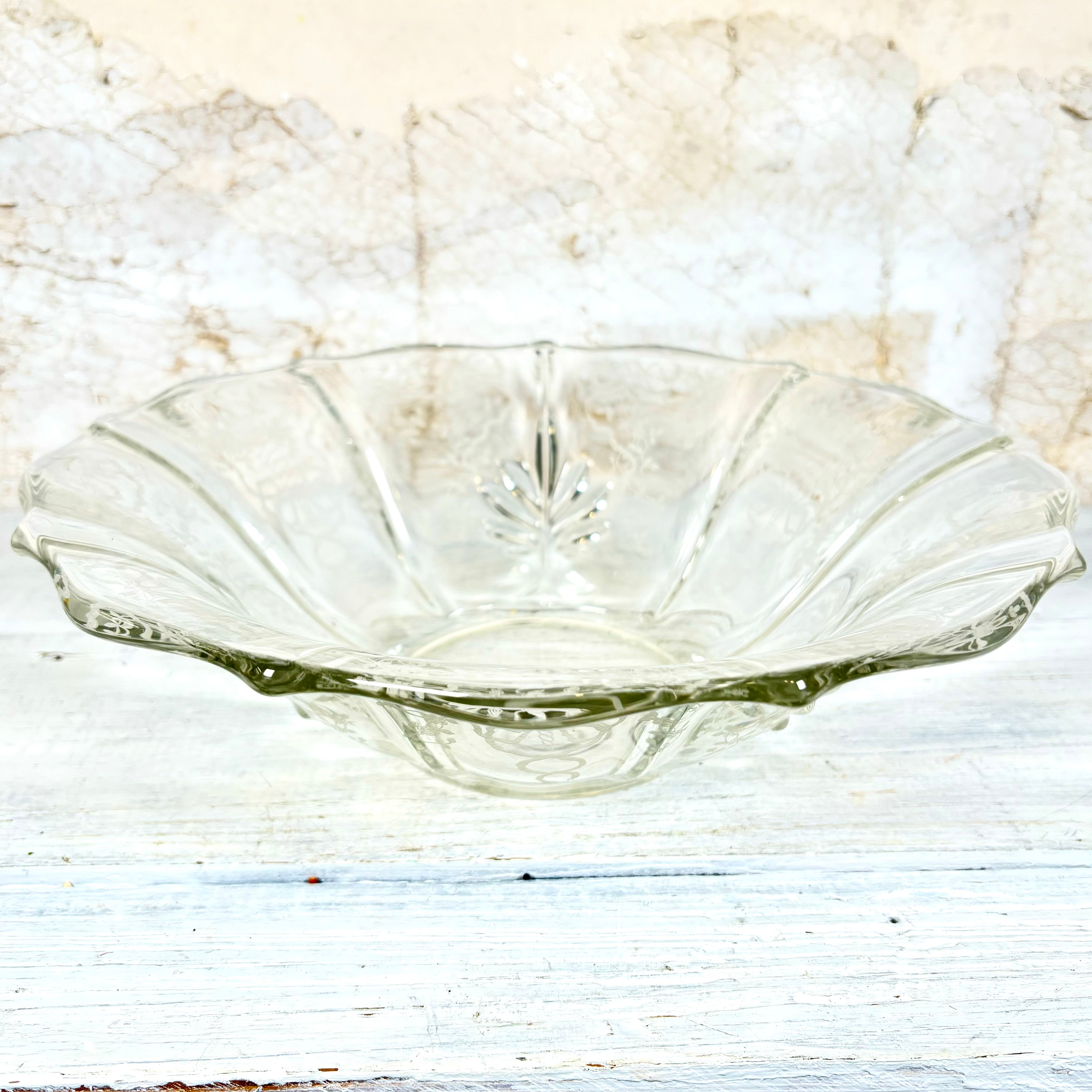 Fostoria Corsage Console Bowl