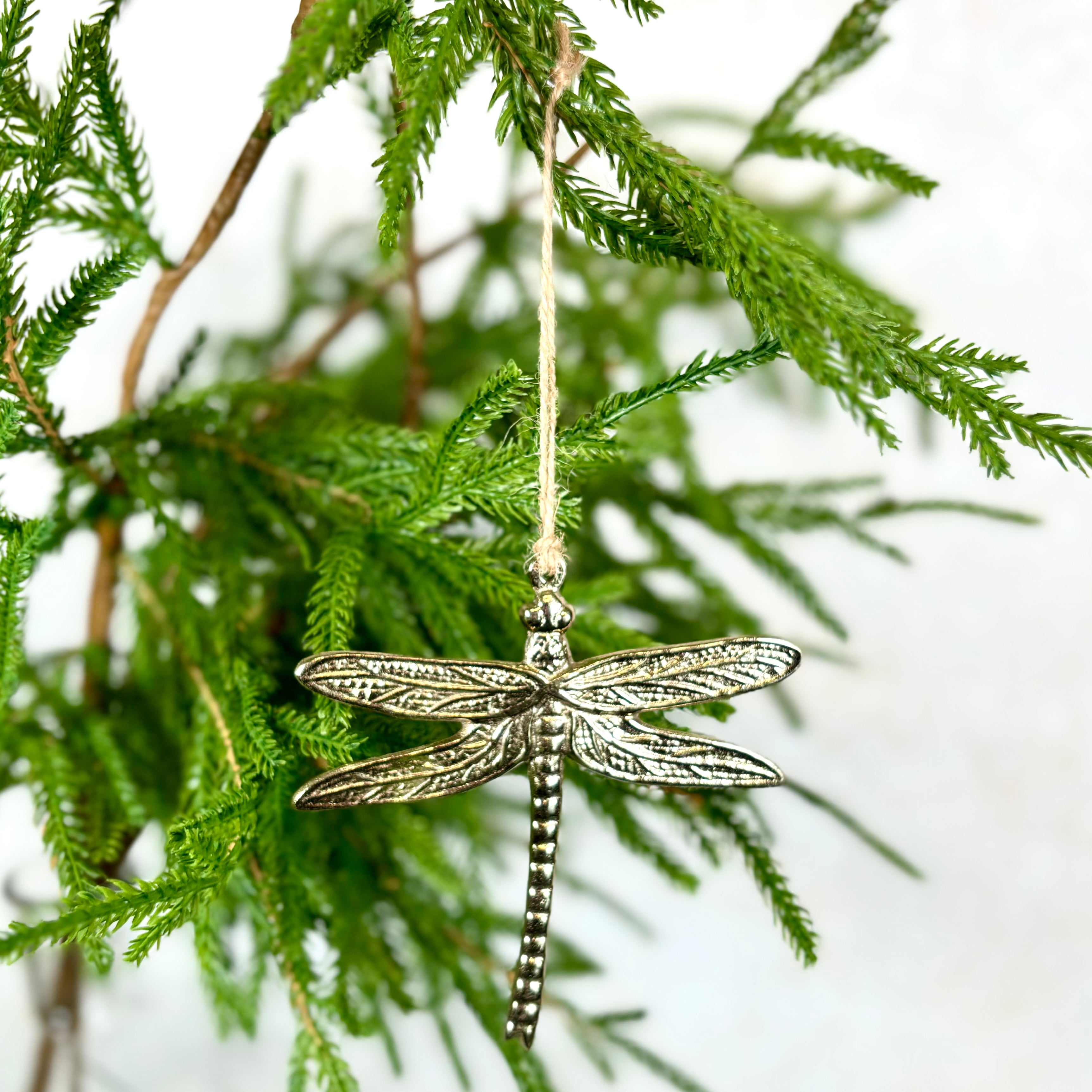 Cast Metal Dragonfly Ornament