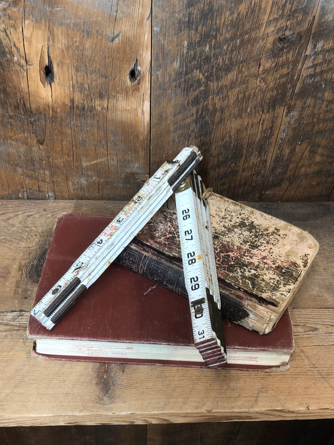 Vintage Folding Ruler
