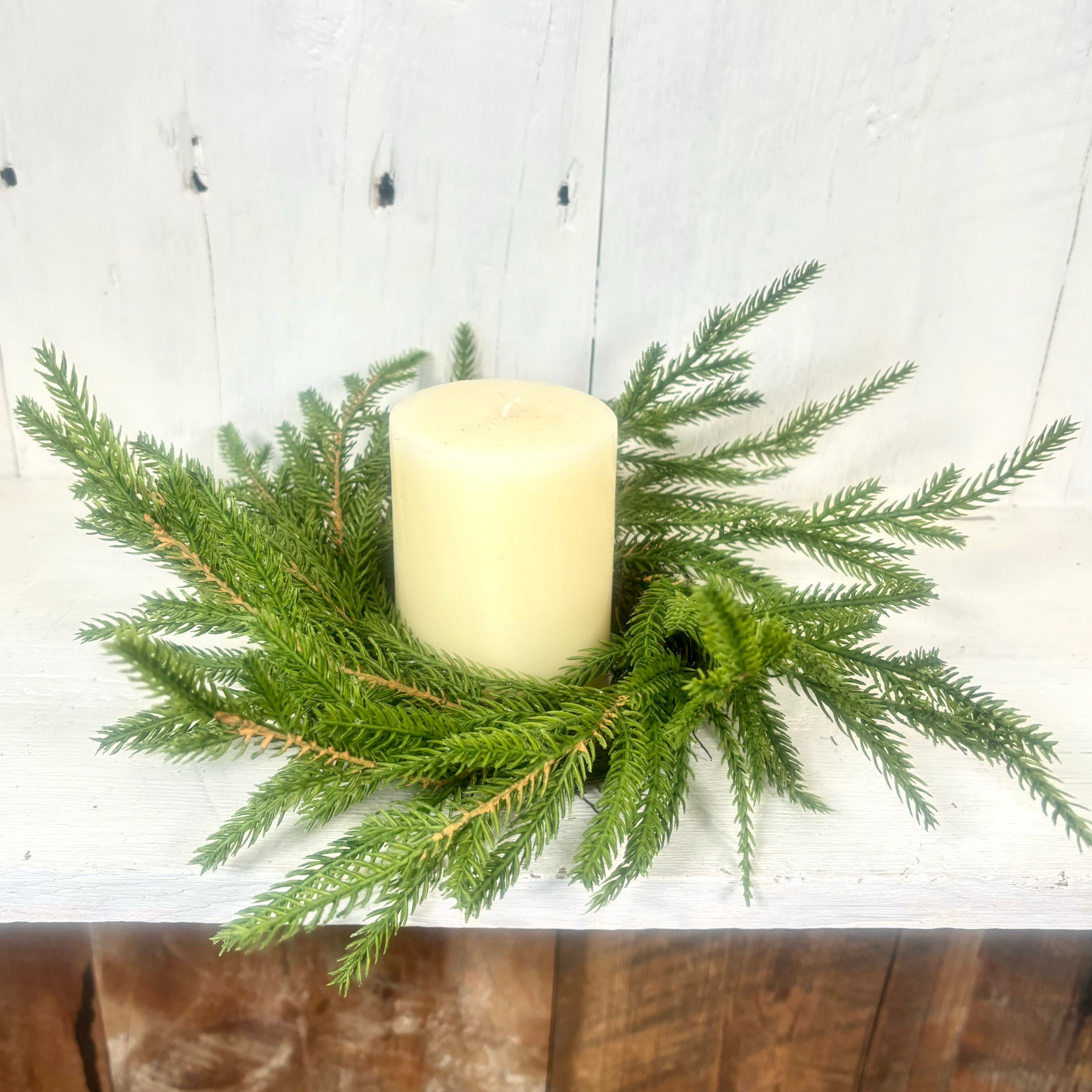 Norfolk Pine Wreath Small