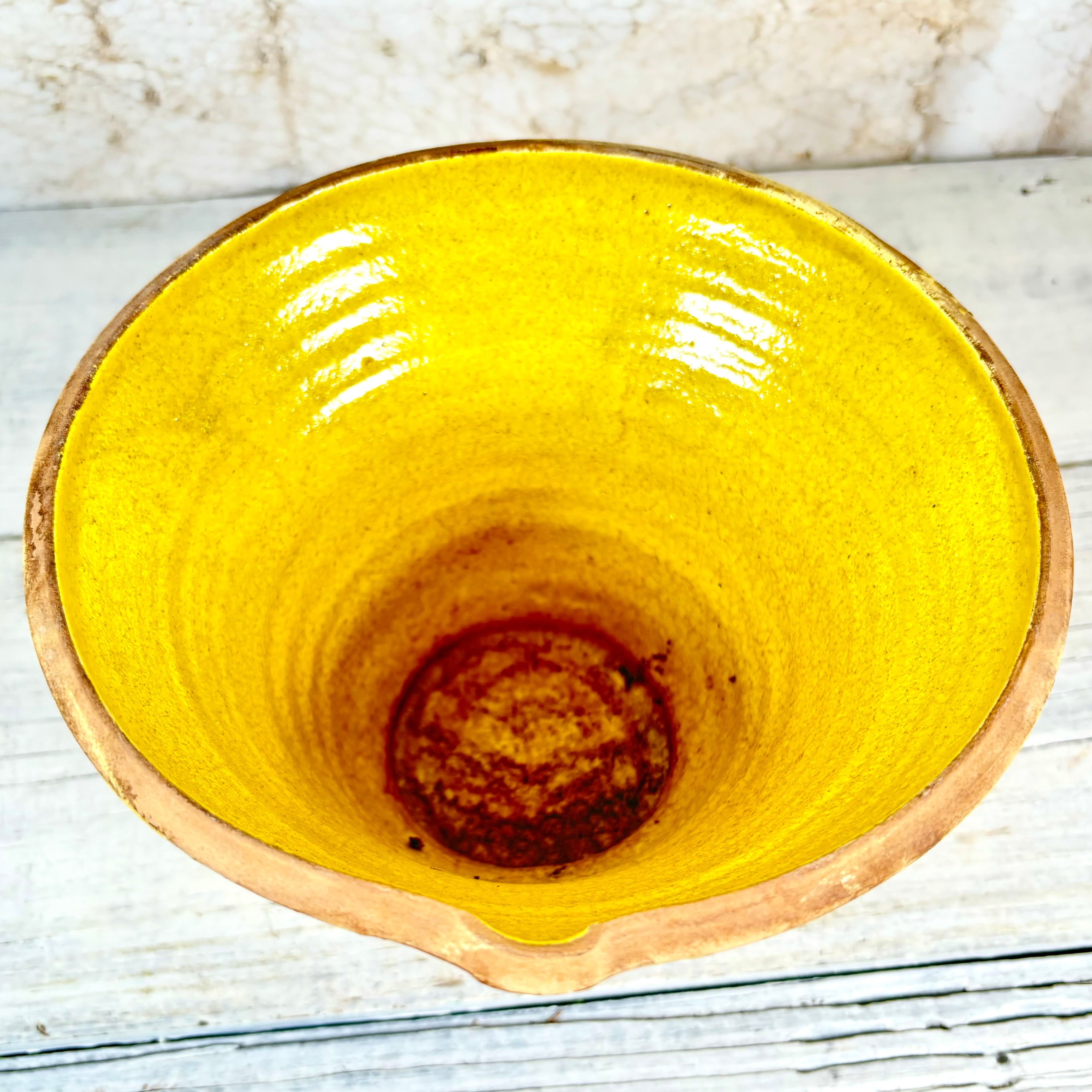Cottage Crafted Bowl Yellow Small