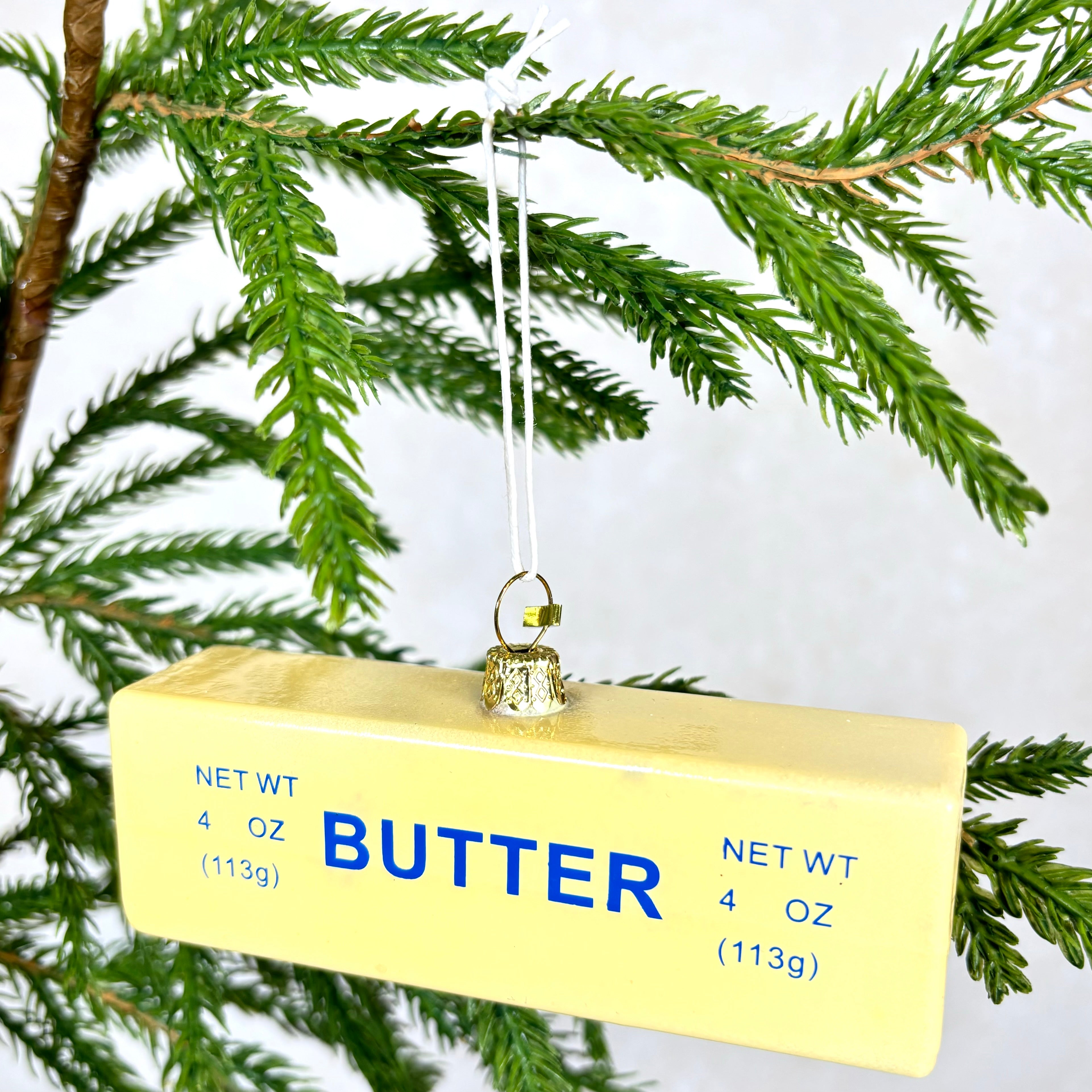 Stick of Butter Glass Ornament