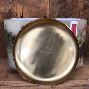 Gold Candle Plate