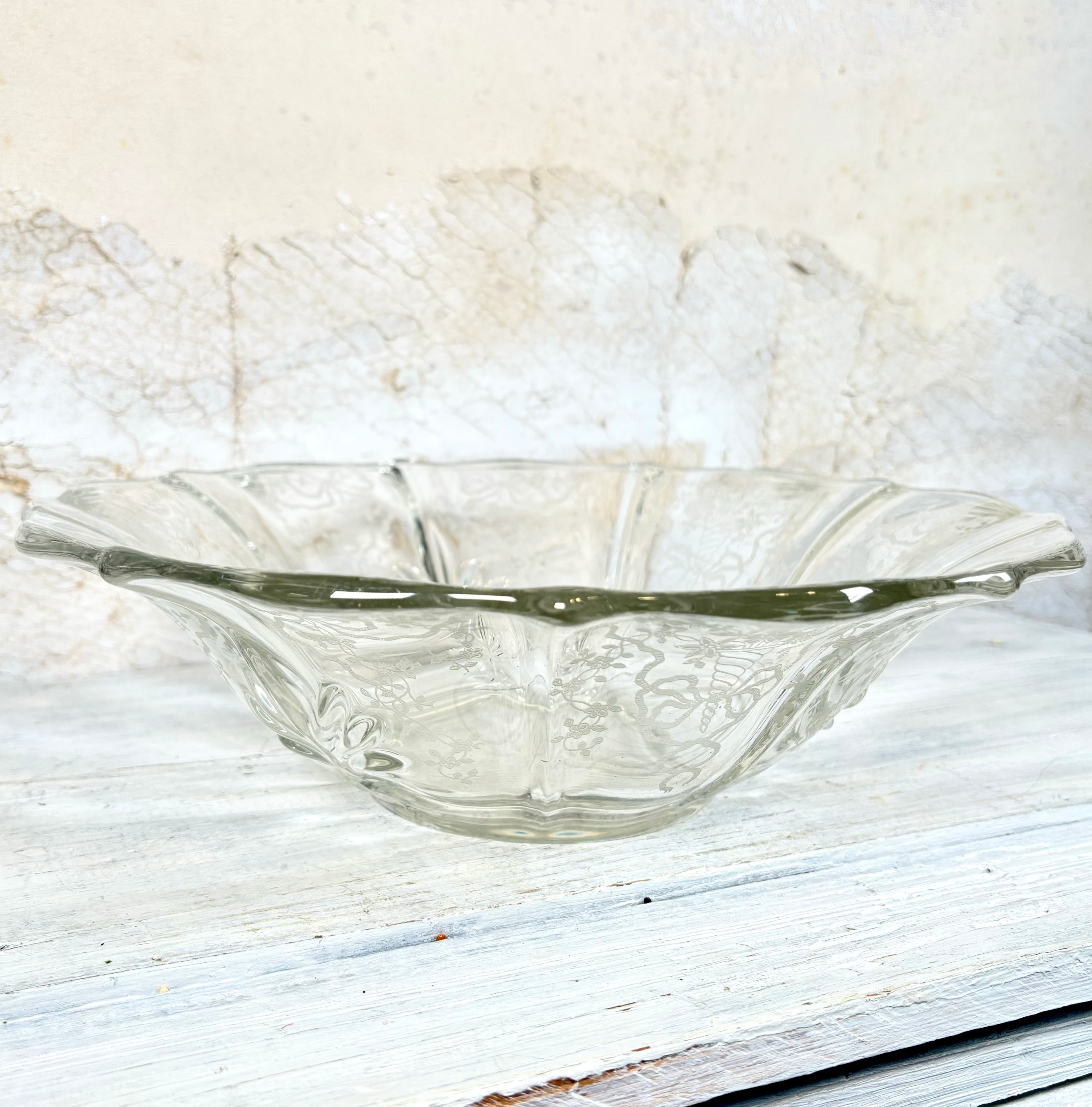 Fostoria Corsage Console Bowl