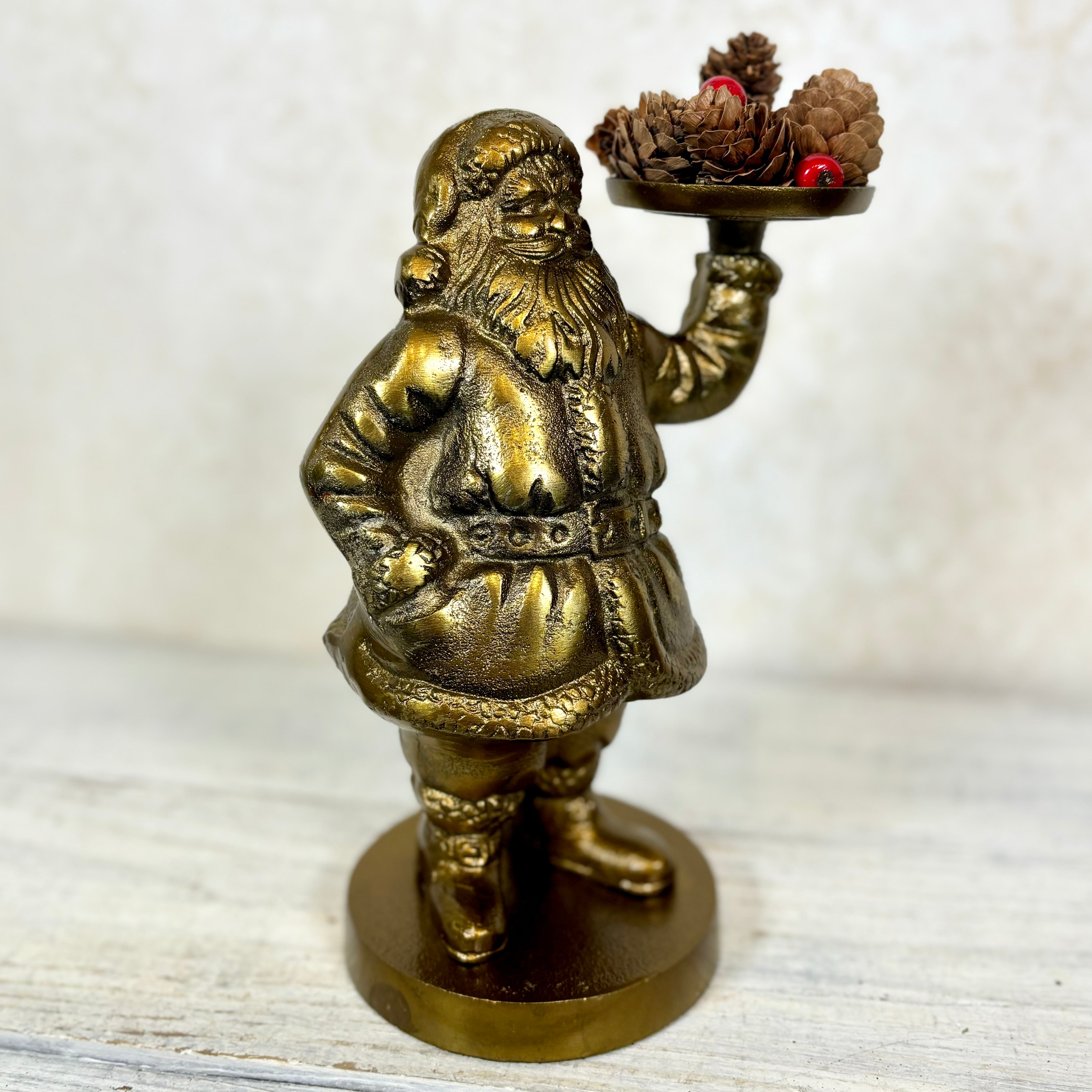 Saint Nick Brass Figurine