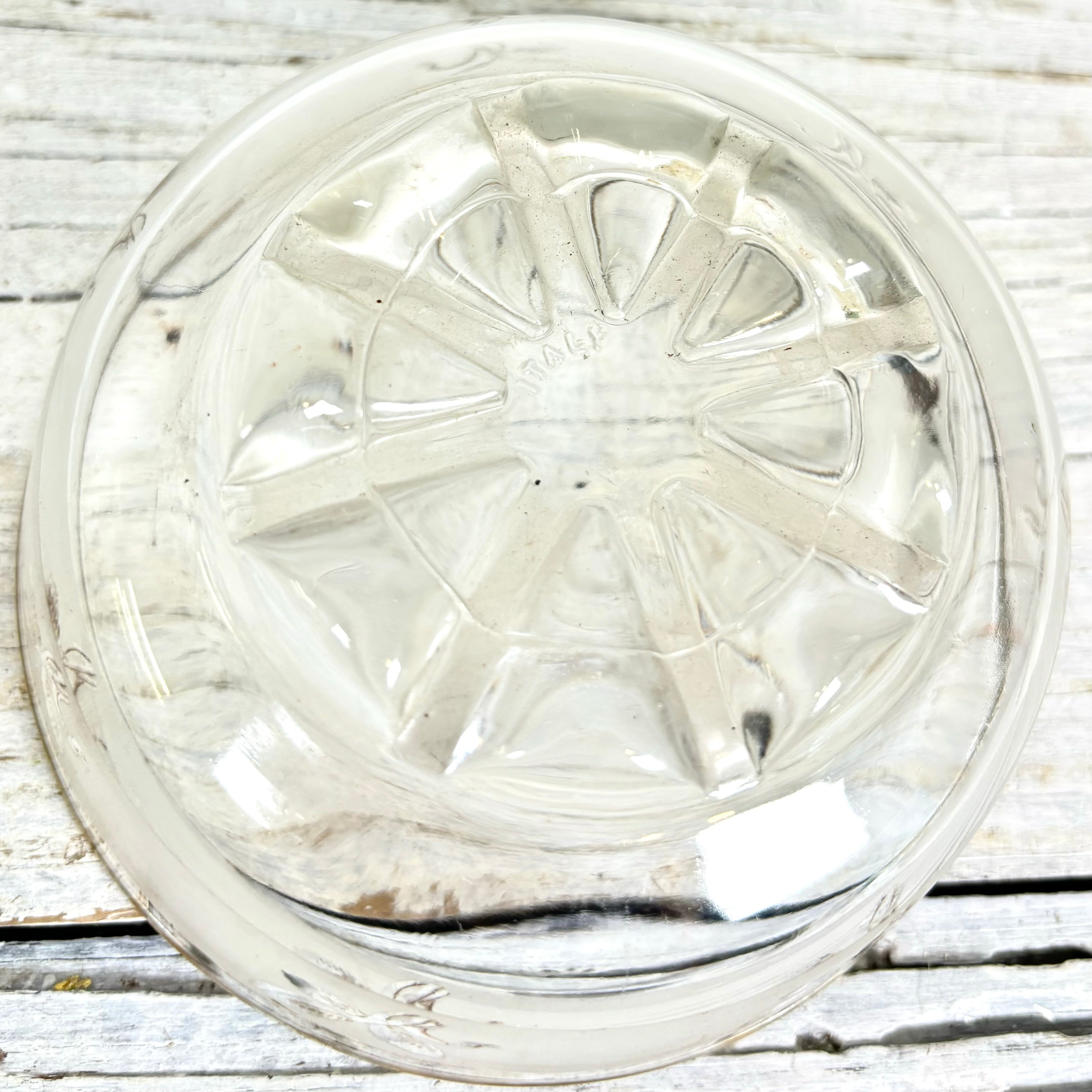 Vintage Glass Dessert Bowls Set of Four