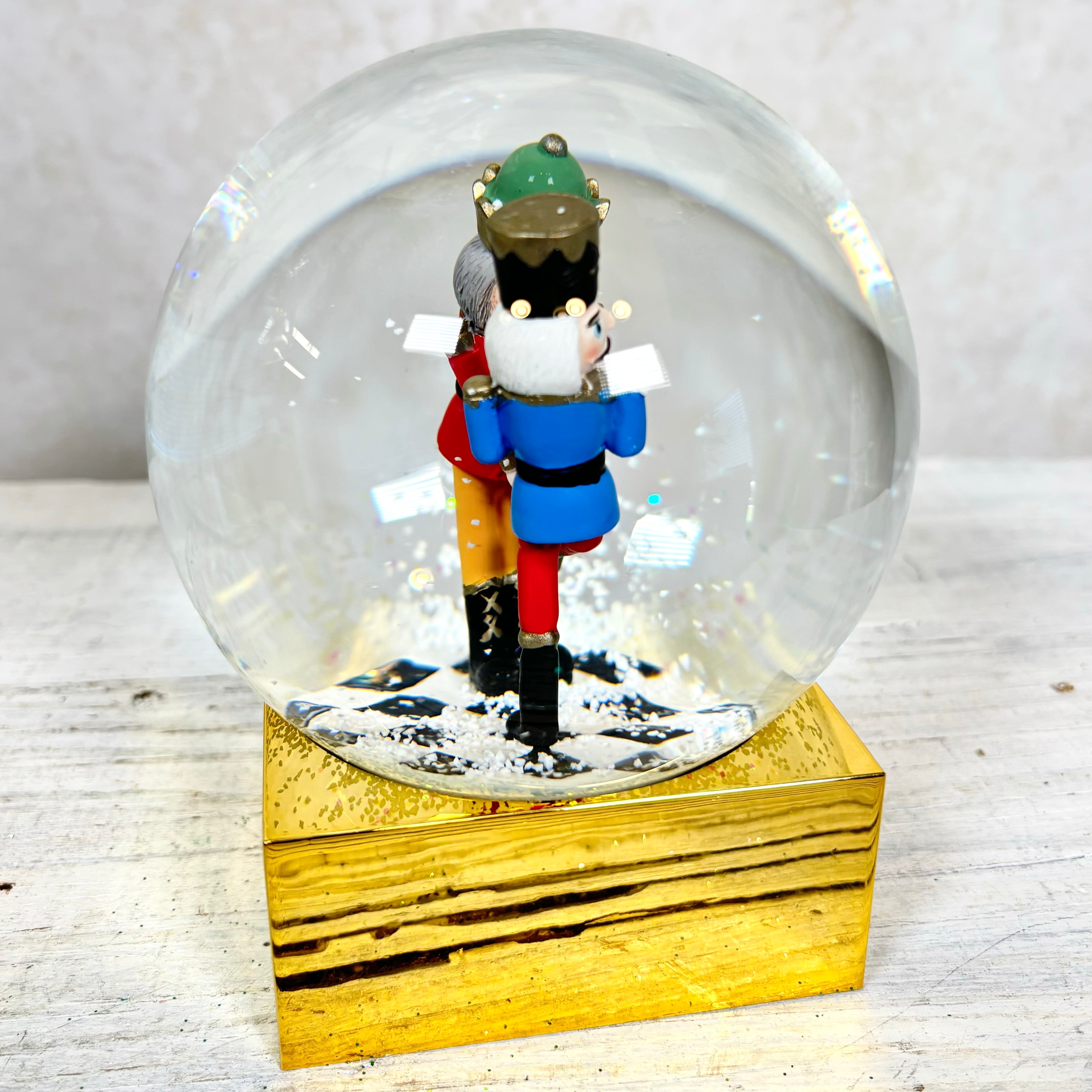 The Nutcracker Glass Snow Globe