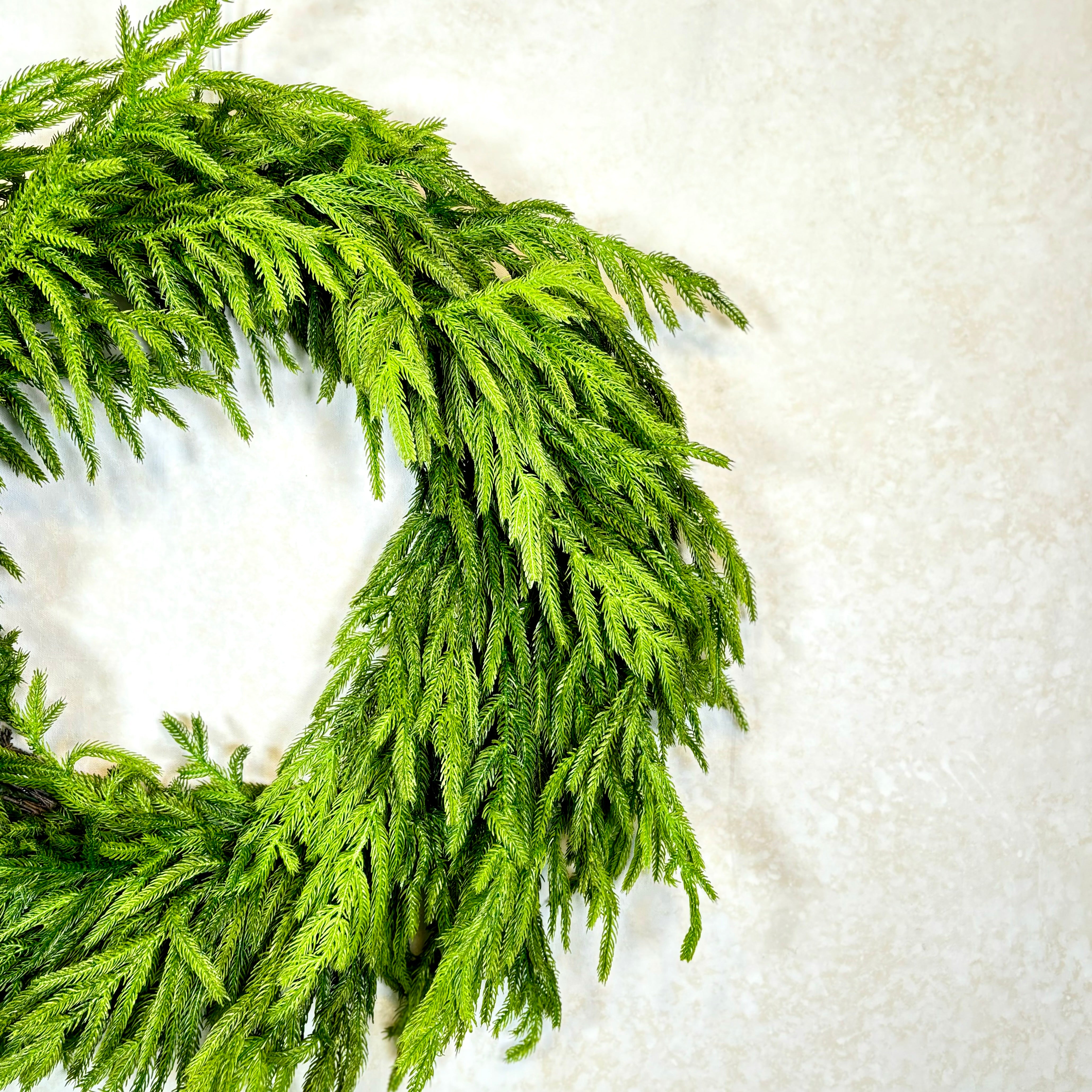 30"D Norfolk Natural Touch Pine Wreath