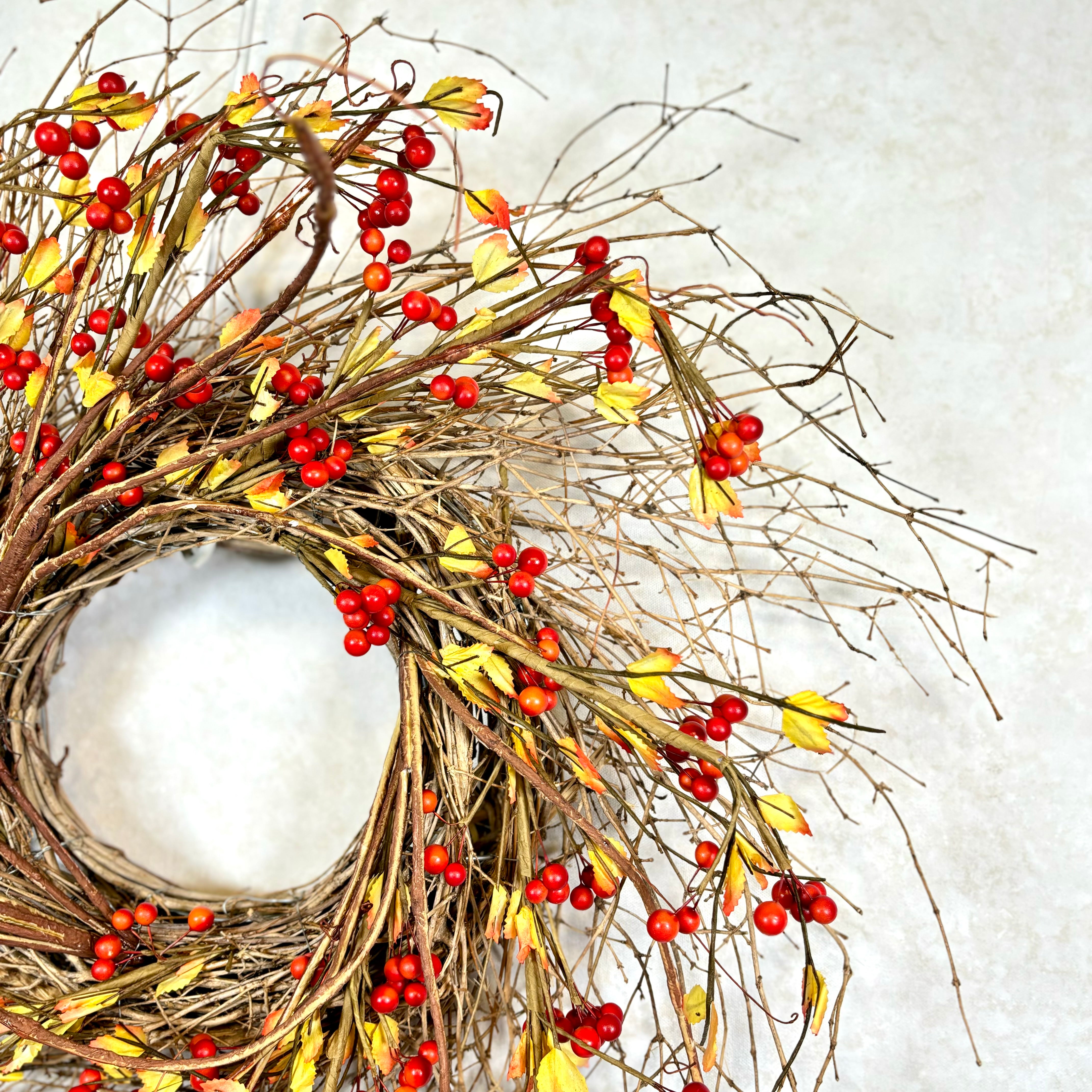 Small Fall Berry Wreath