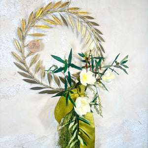 Olive Elegance Wreath