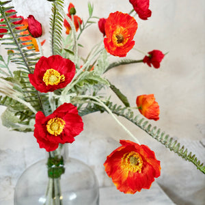 Vibrant Poppy Bouquet Drop In