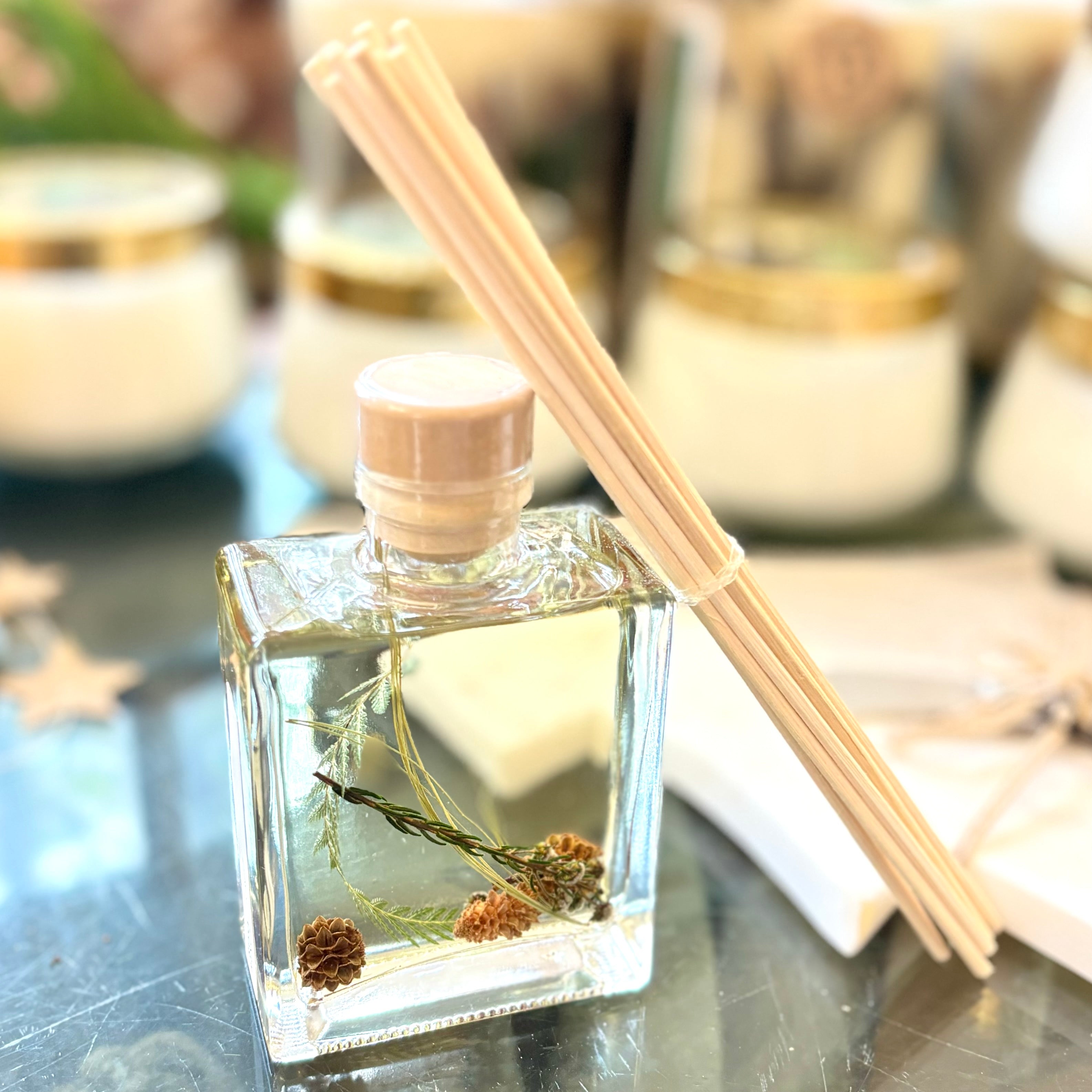 Botanical "Forest" Reed Diffuser in Gift Box