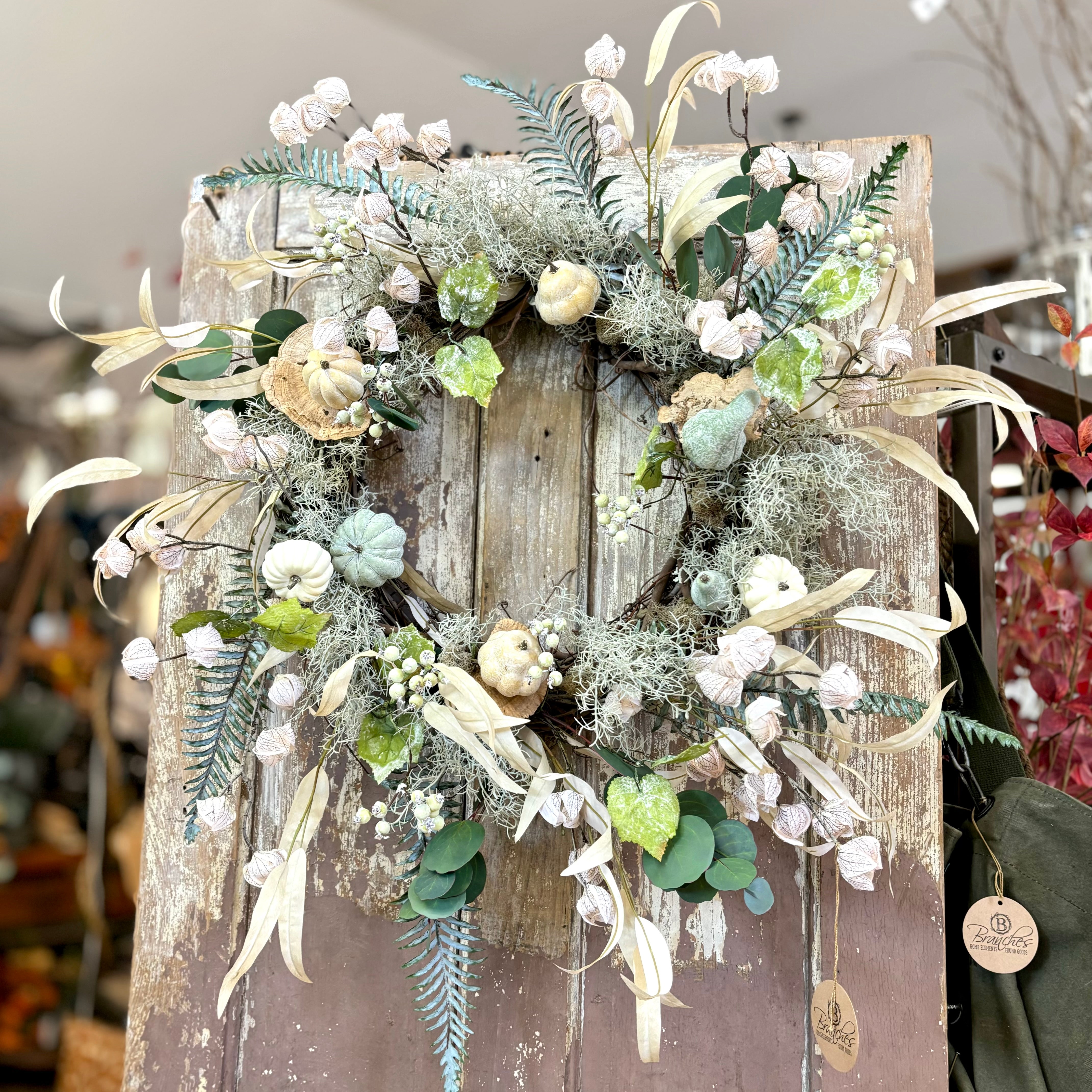 Fall Greenbriar Wreath