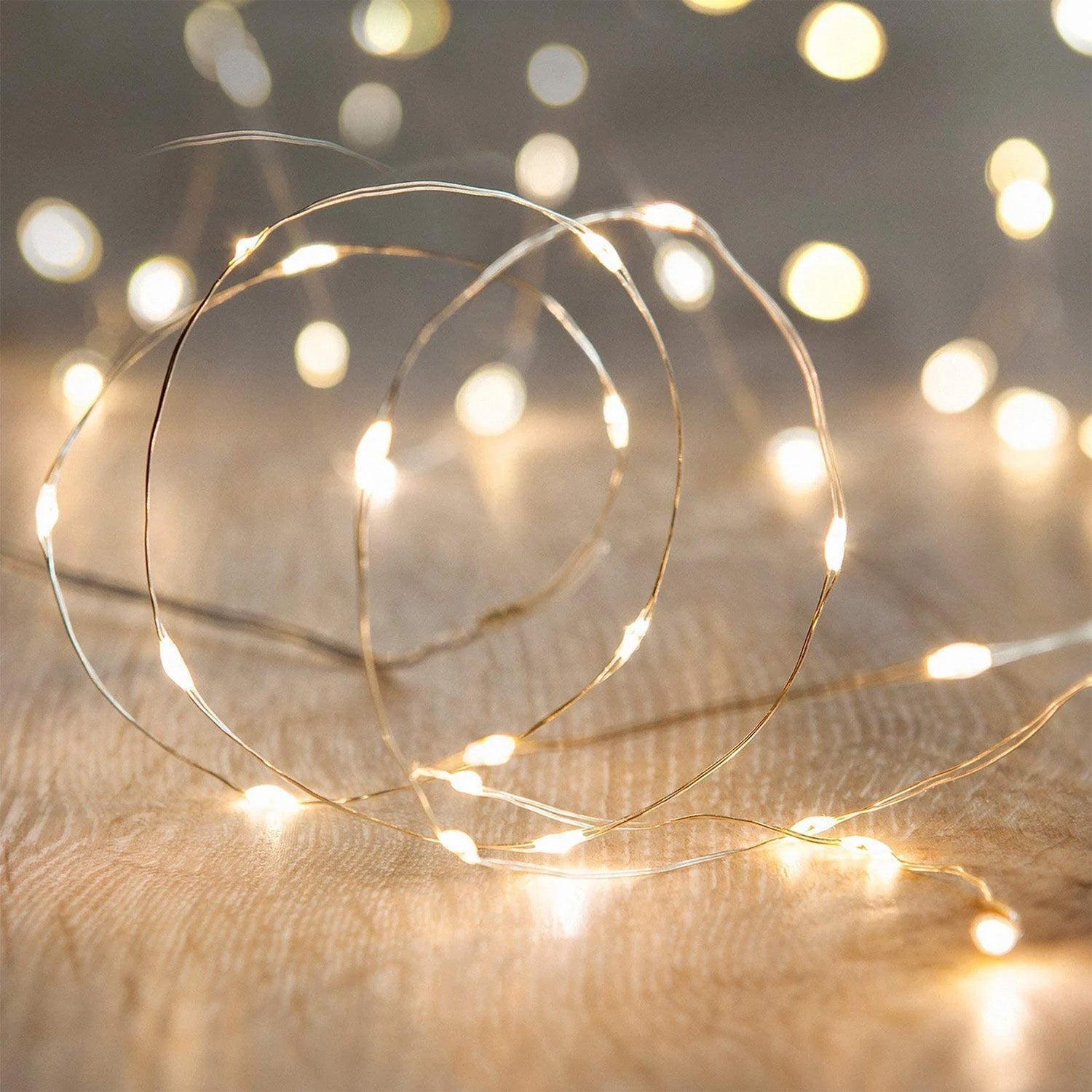 Warm White Indoor/Outdoor LED String Lights 10 ft.