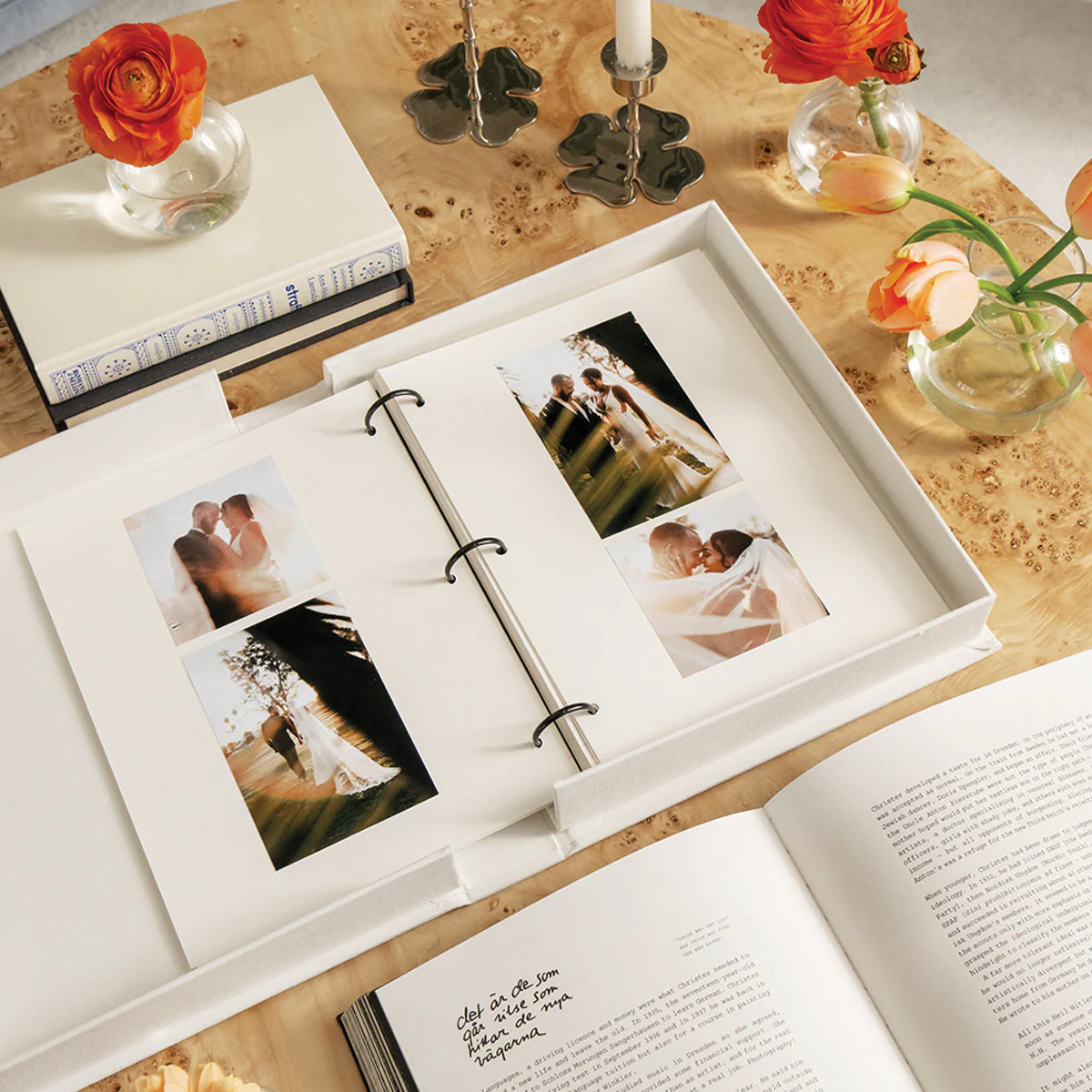 "A Love Story" Wedding Album