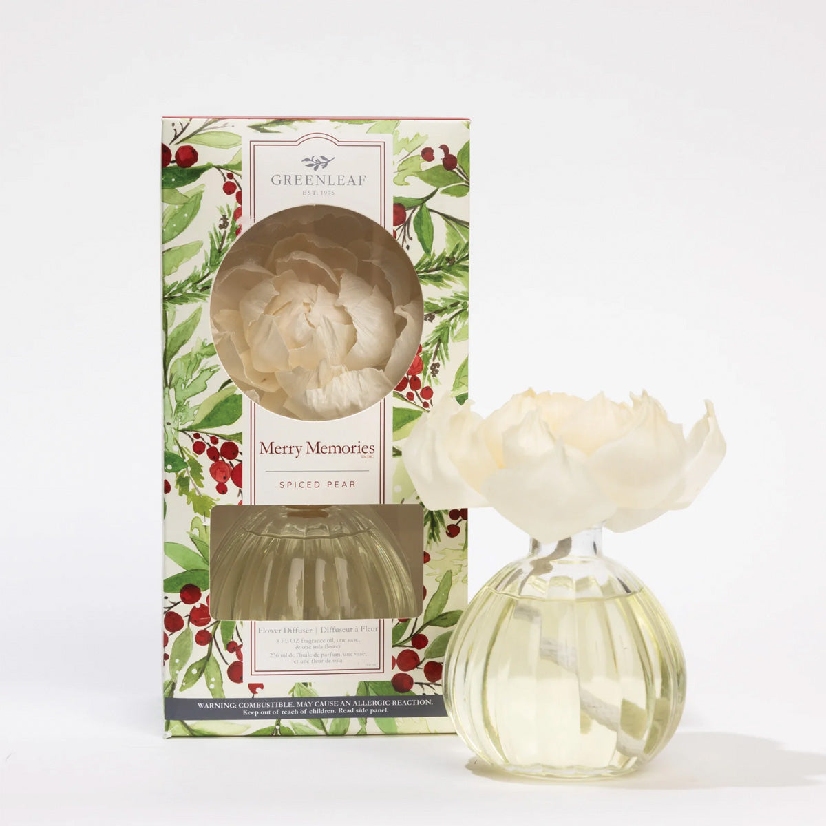 Merry Memories Spiced Pear Flower Diffuser