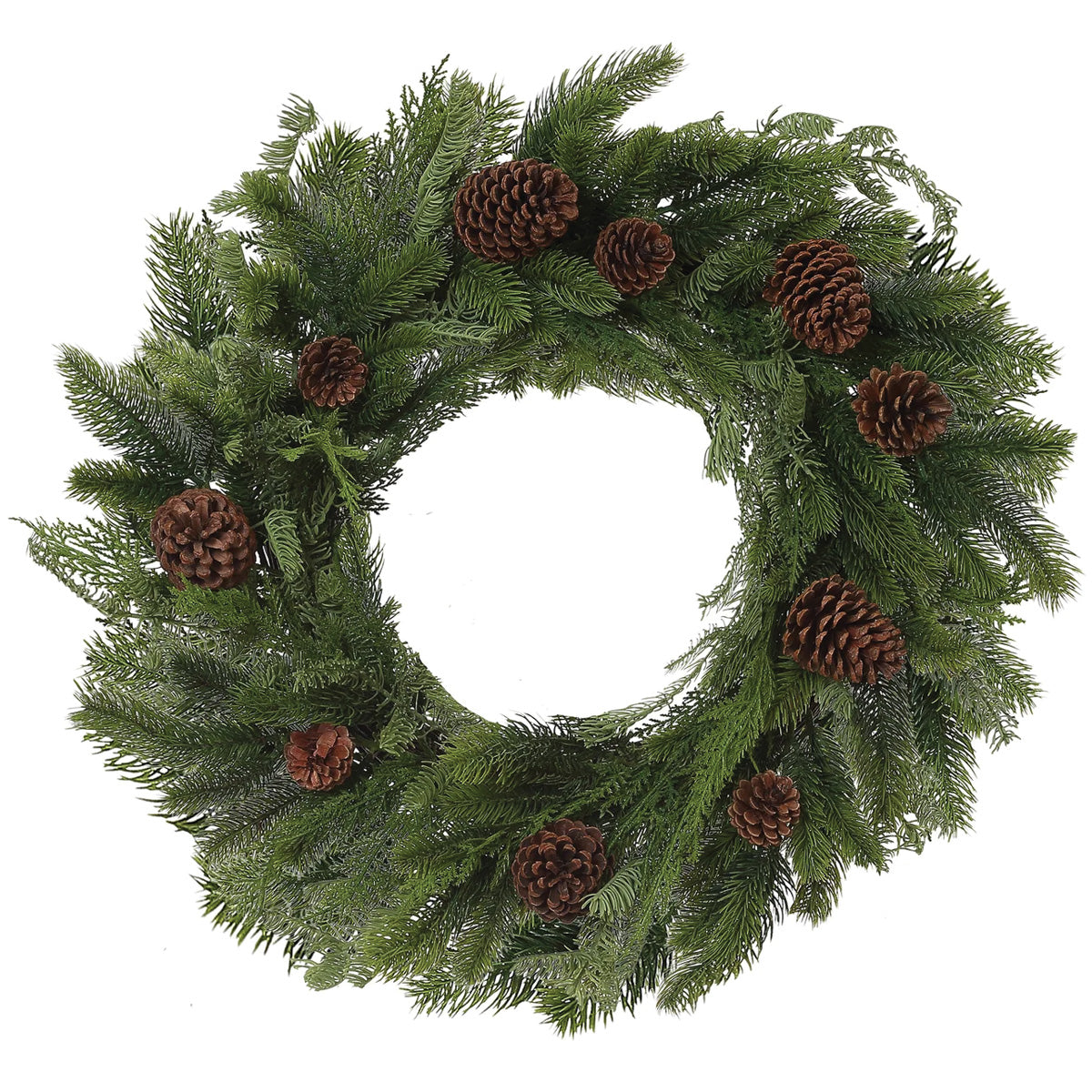 Mixed Pine Wreath