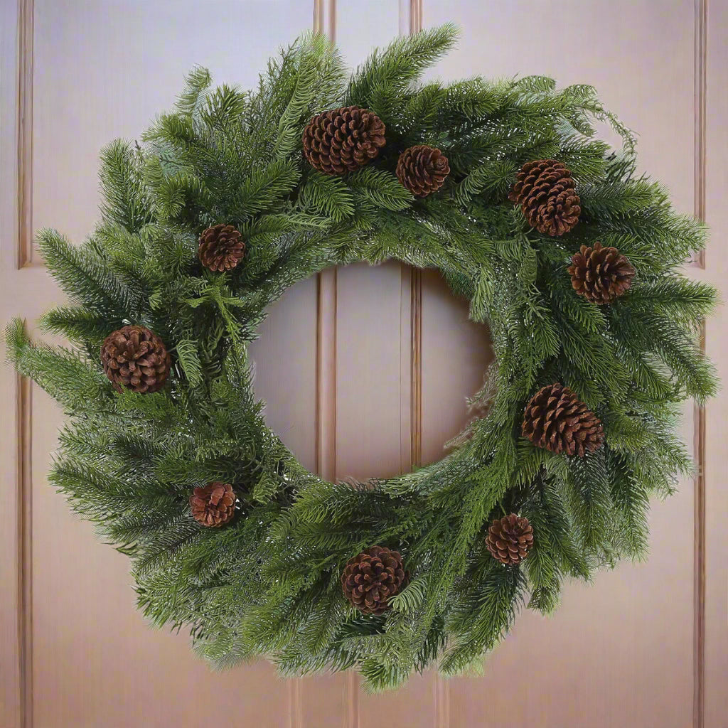 Mixed Pine Wreath
