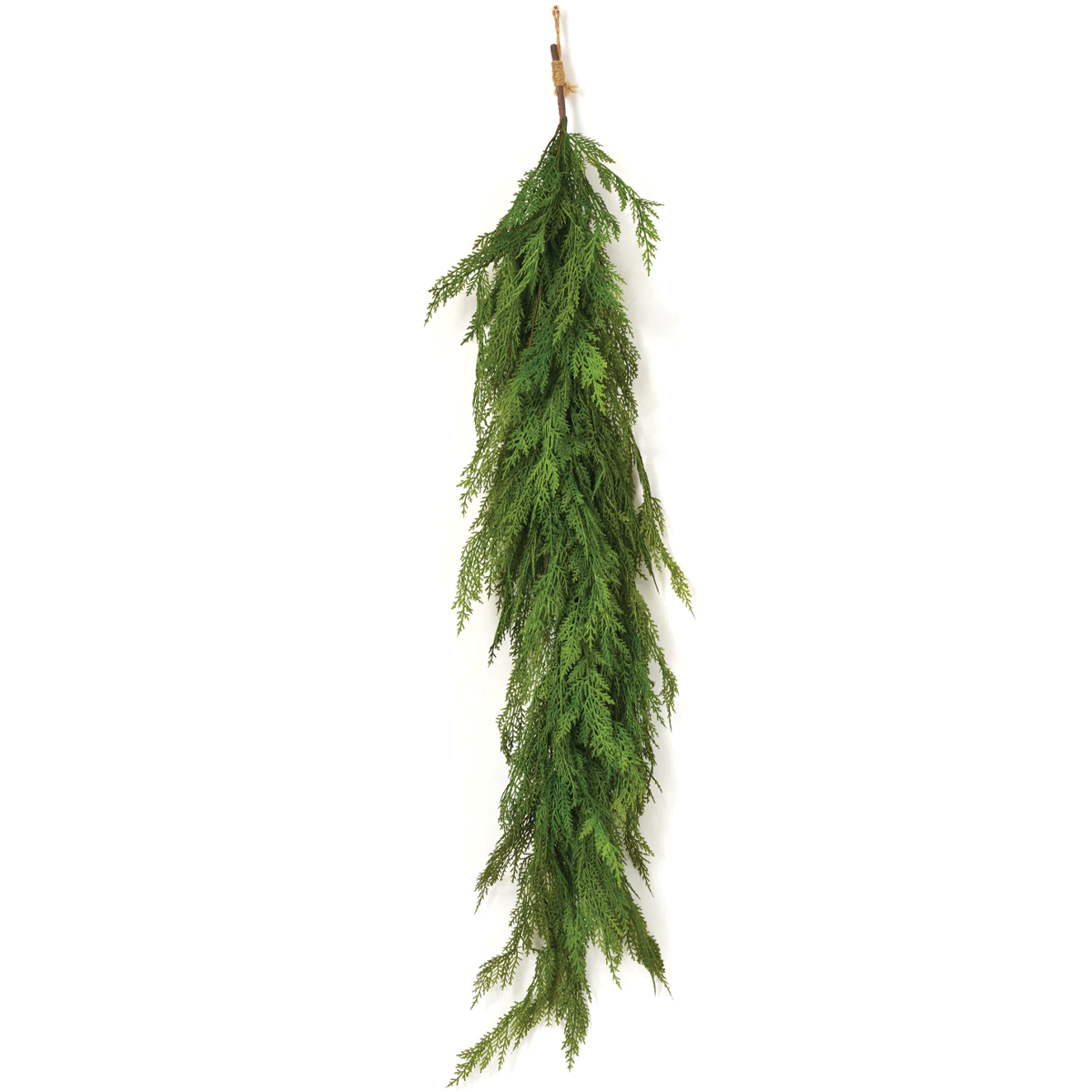 Natural Touch Cedar Dripping Garland