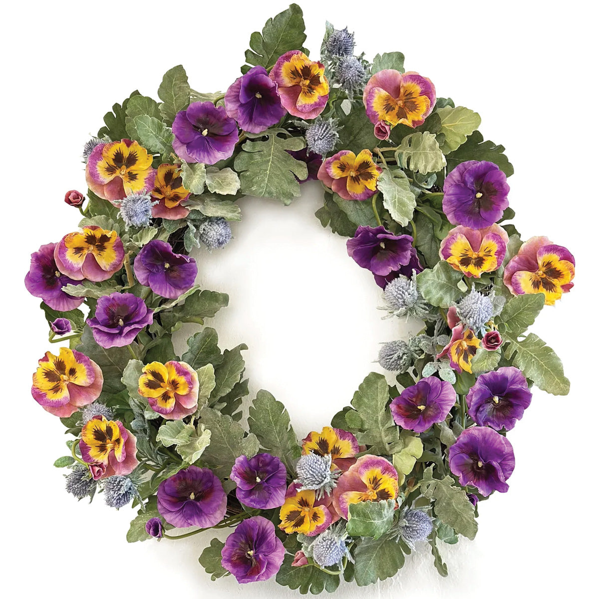 Pansy Wreath