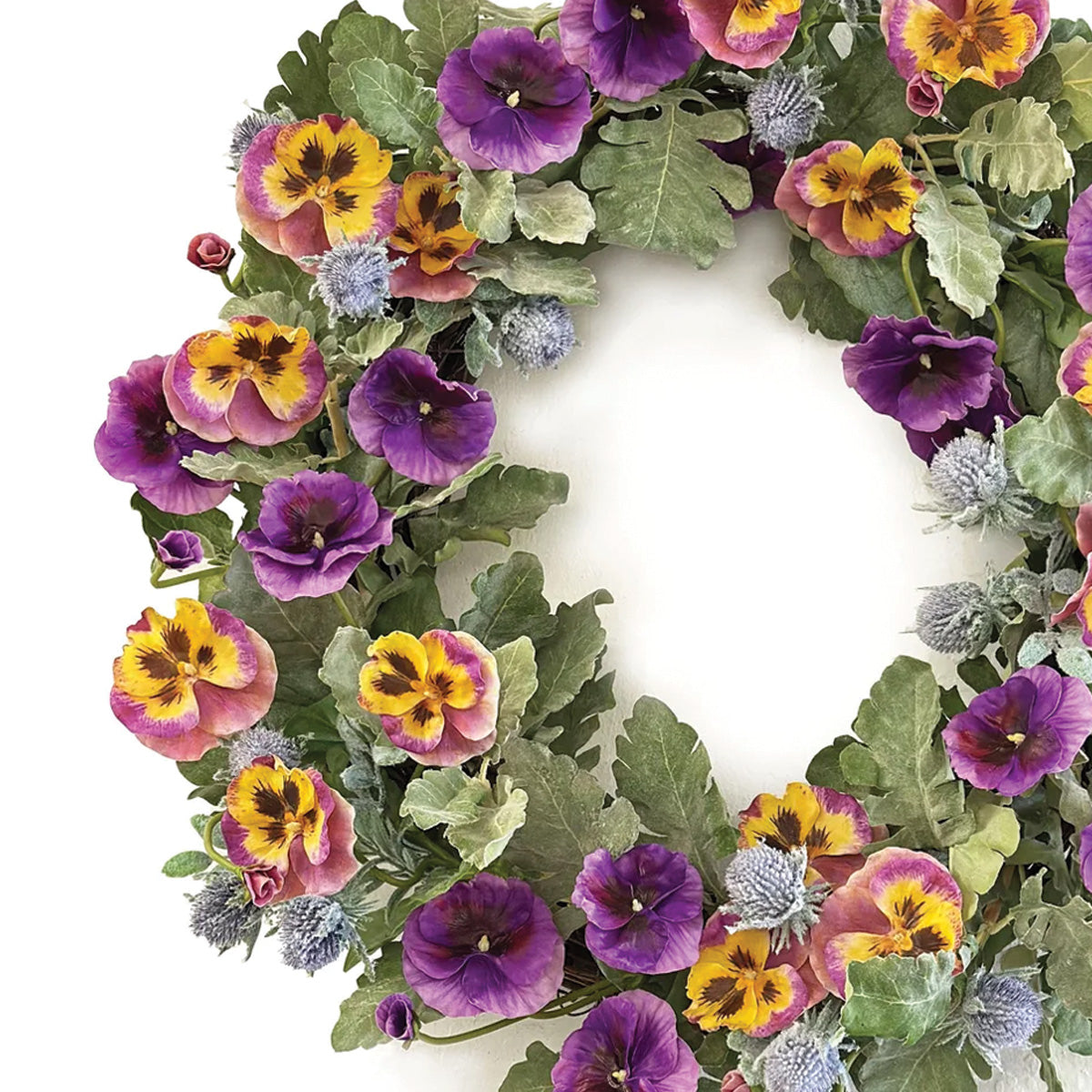 Pansy Wreath