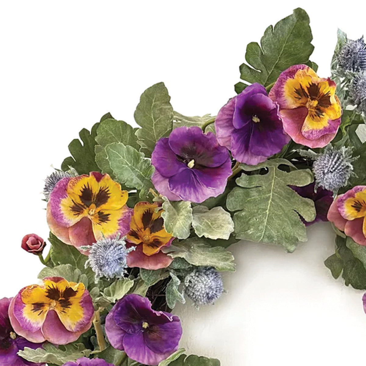 Pansy Wreath