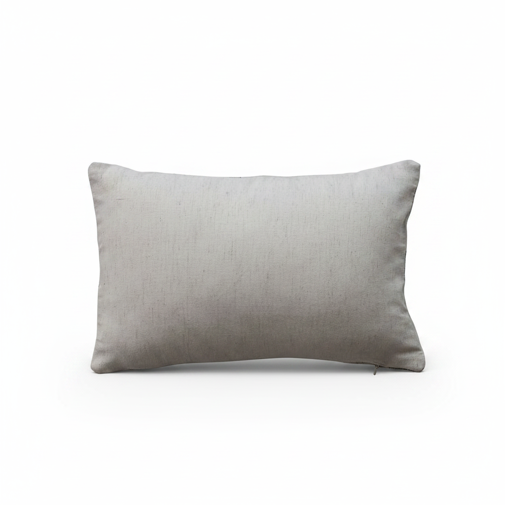 "Son of a Nutcracker" with Star Pattern Cotton Lumbar Pillow