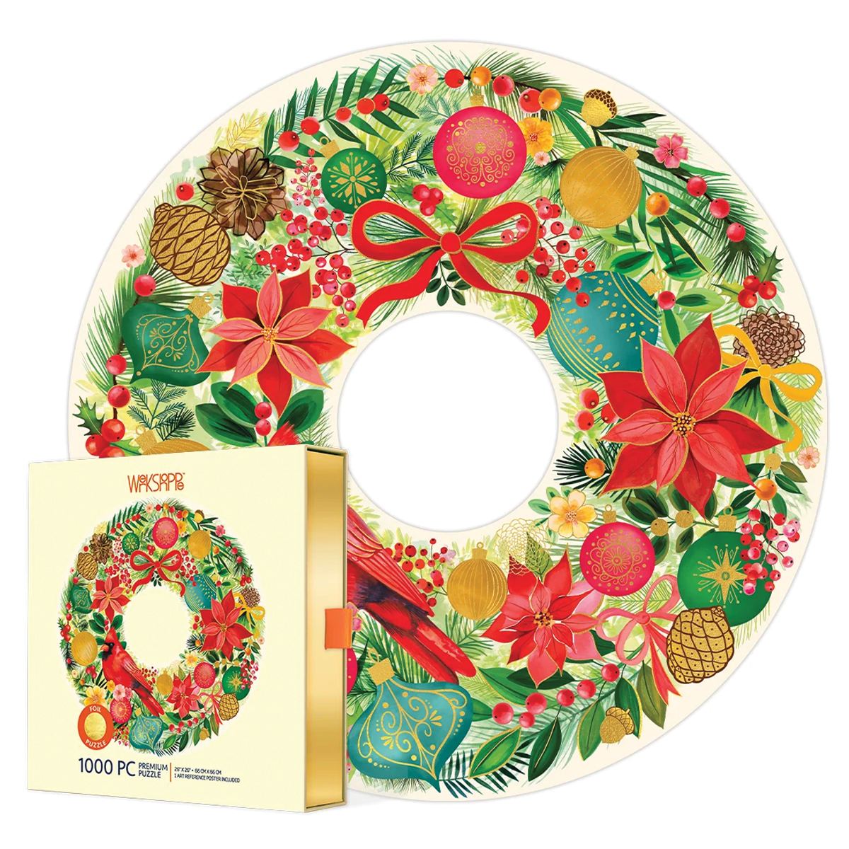 Holiday Wreath Puzzle