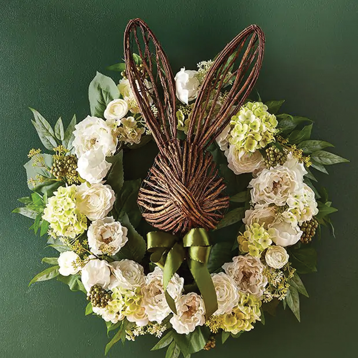 Open Vine Rabbit Head