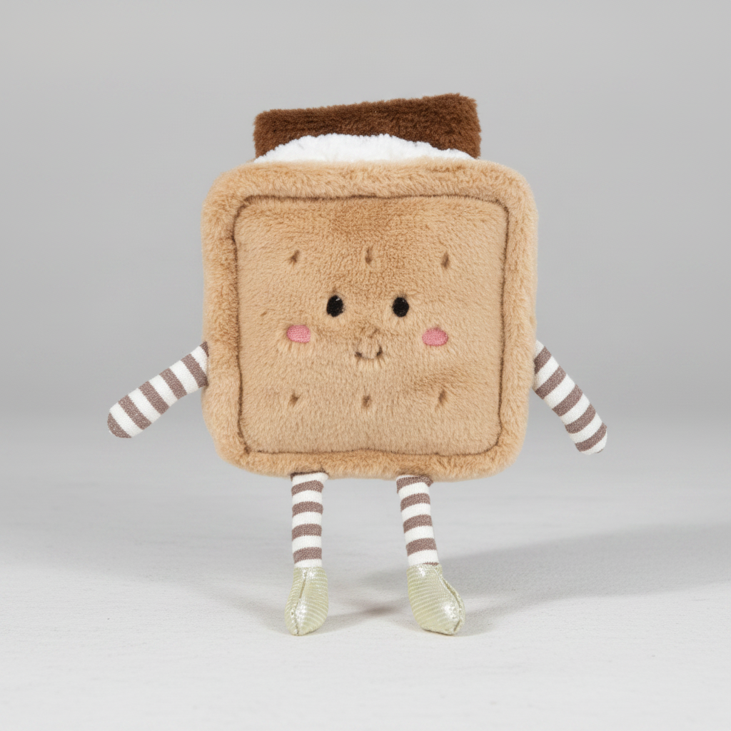 Plush Toy Fudgy S'mores