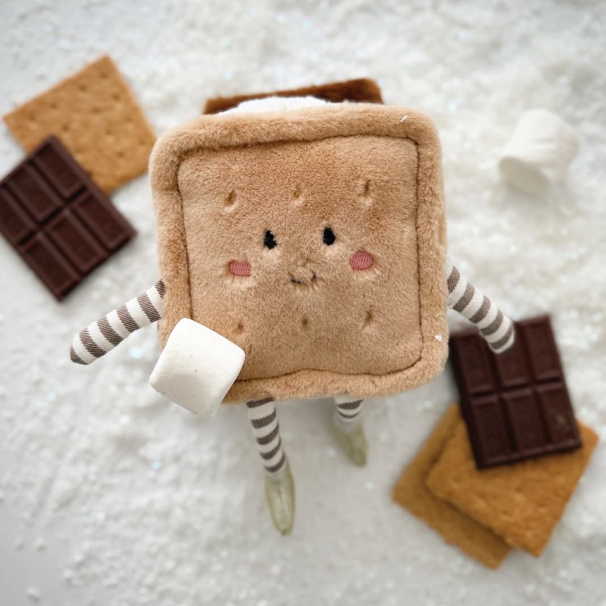 Plush Toy Fudgy S'mores